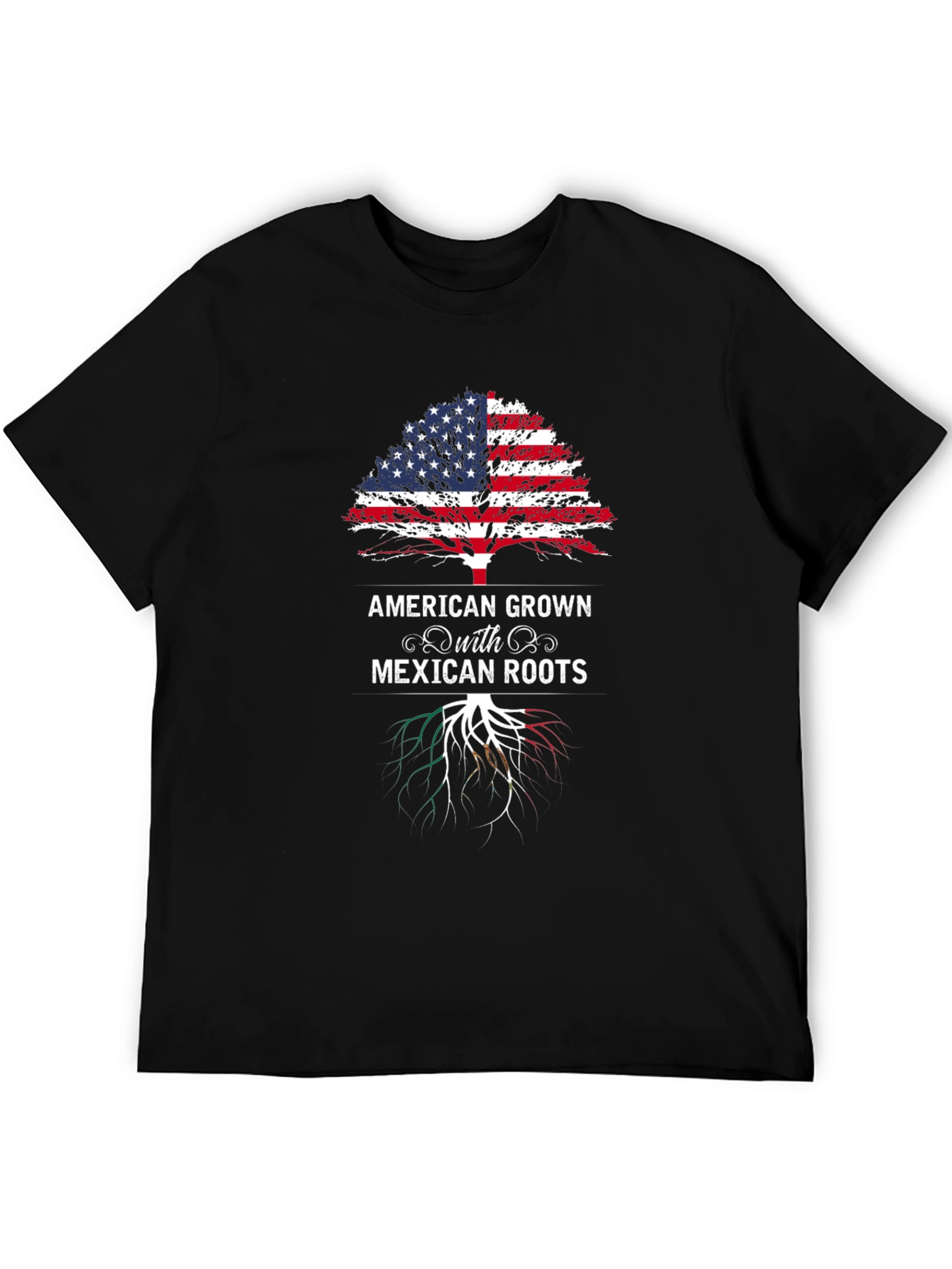 American Grown with Mexican Roots Tee