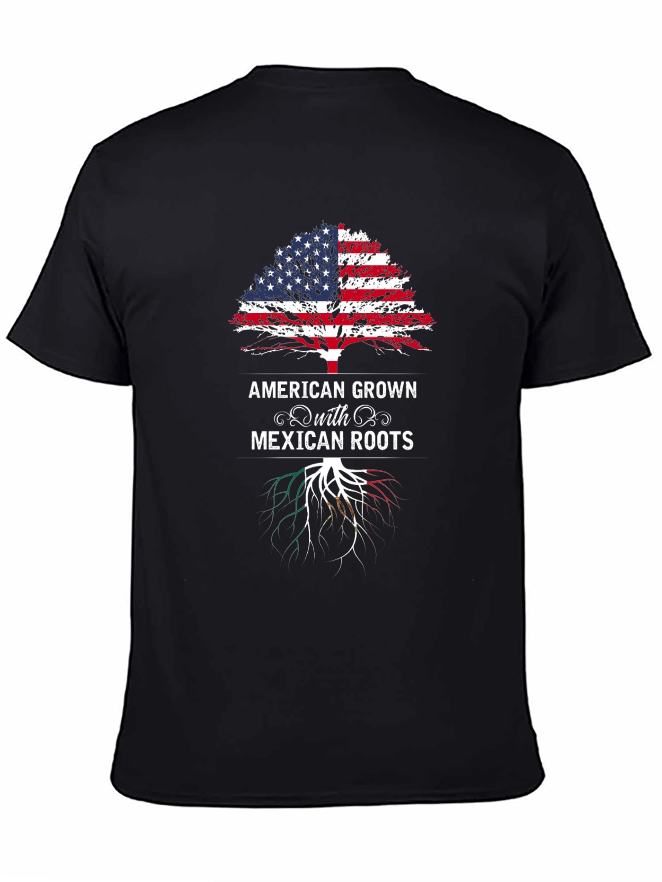 American Grown with Mexican Roots Tee
