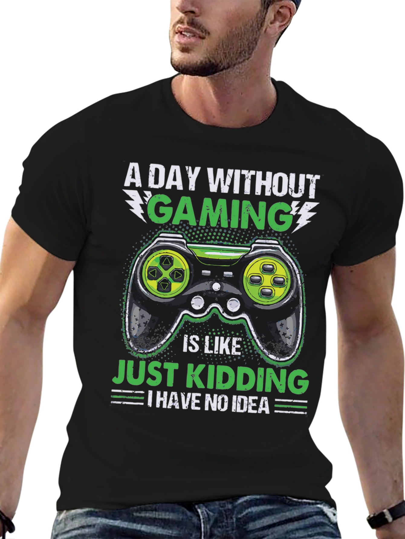 Gamer T-Shirt - A Day Without Gaming