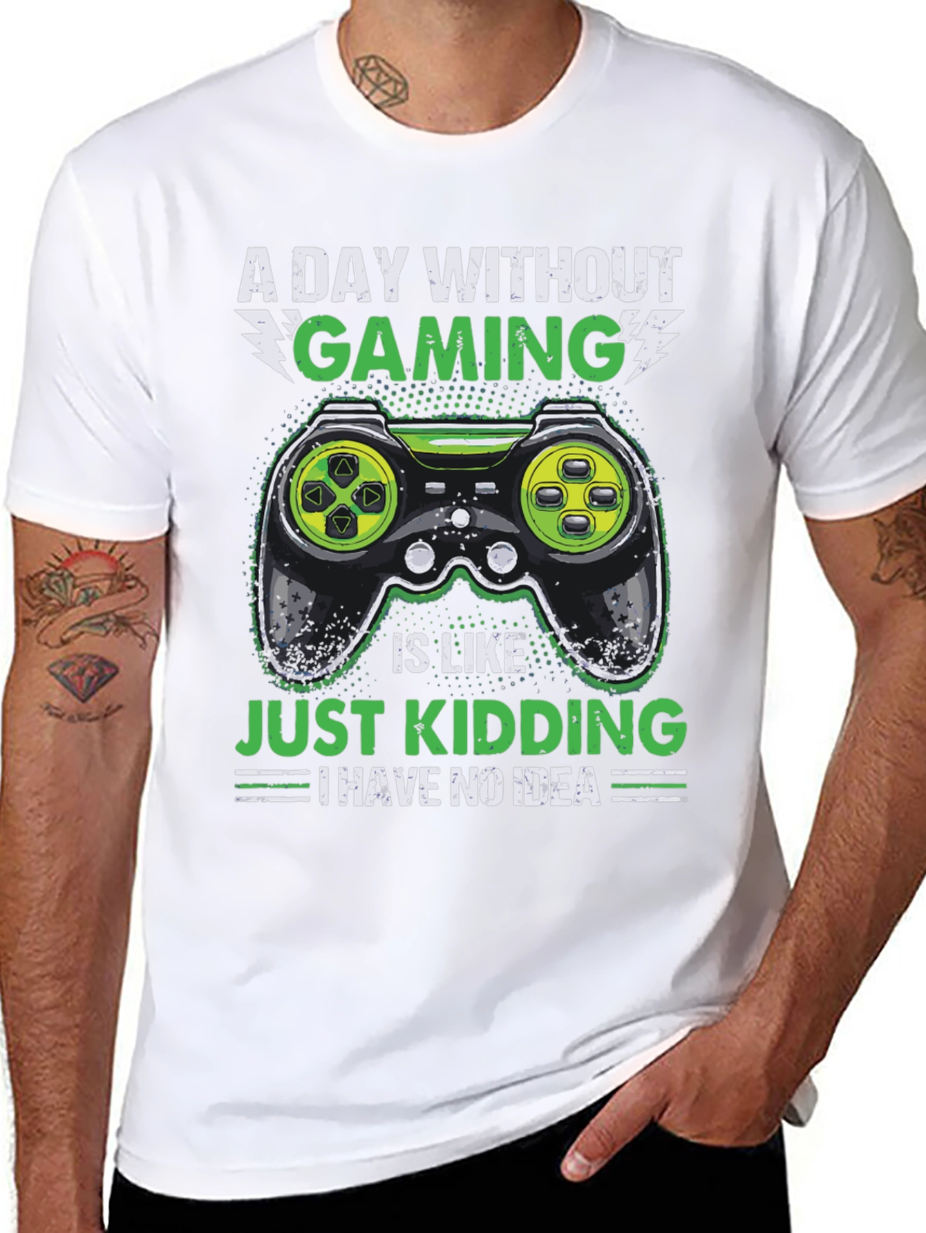 Gamer T-Shirt - A Day Without Gaming
