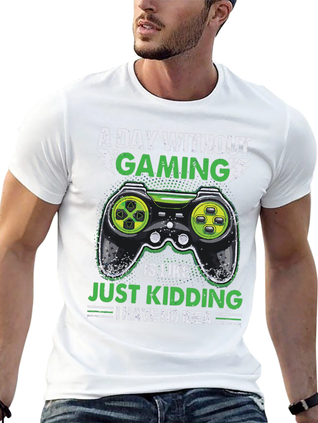 Gamer T-Shirt - A Day Without Gaming
