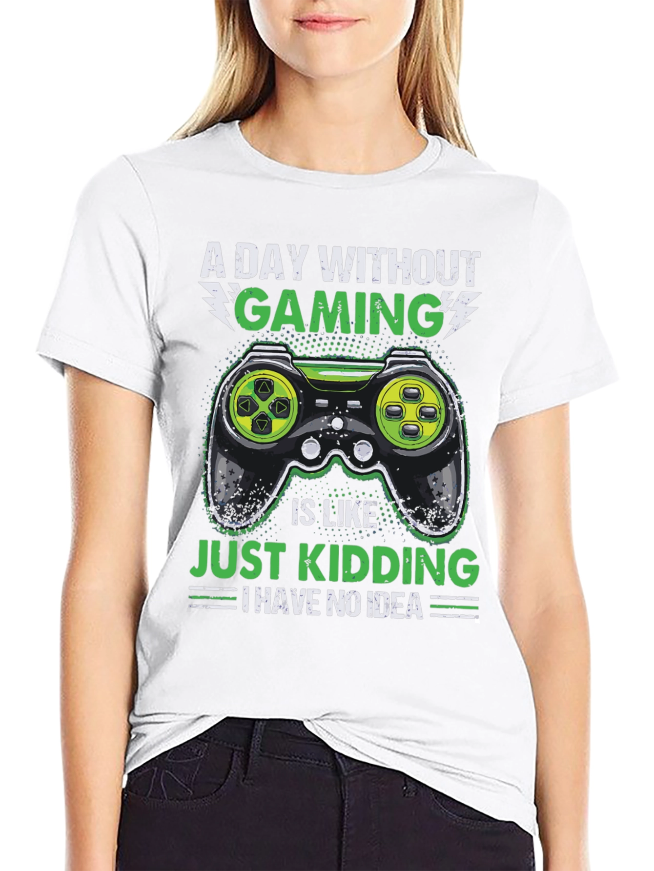 Gamer T-Shirt - A Day Without Gaming