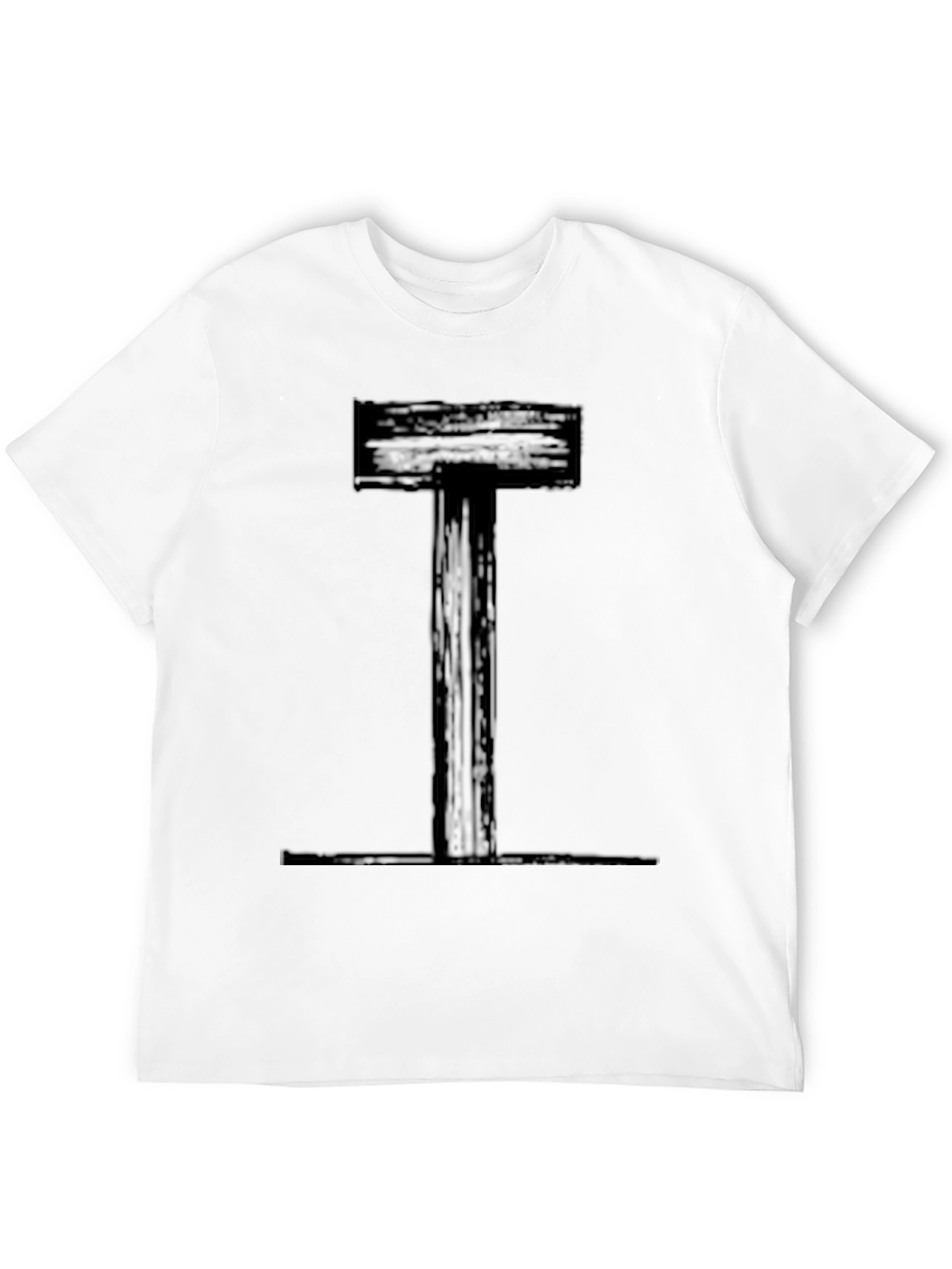 I Beam Graphic Tee - Modern Industrial Style