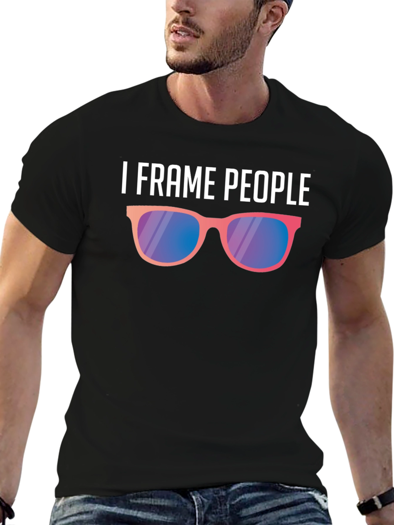 I Frame People Graphic T-Shirt