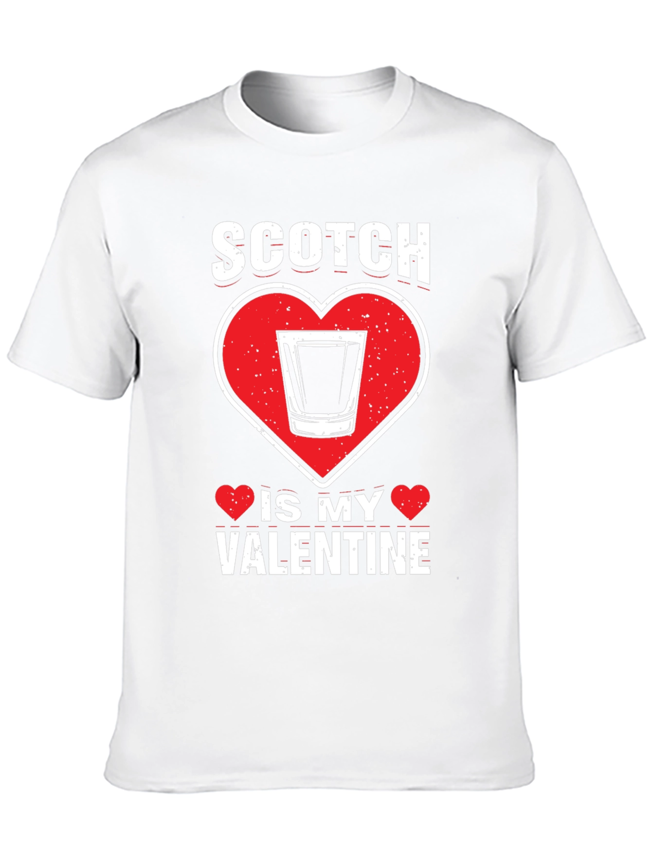 Scotch Valentines Day T-Shirt - Whiskey Lover Gift