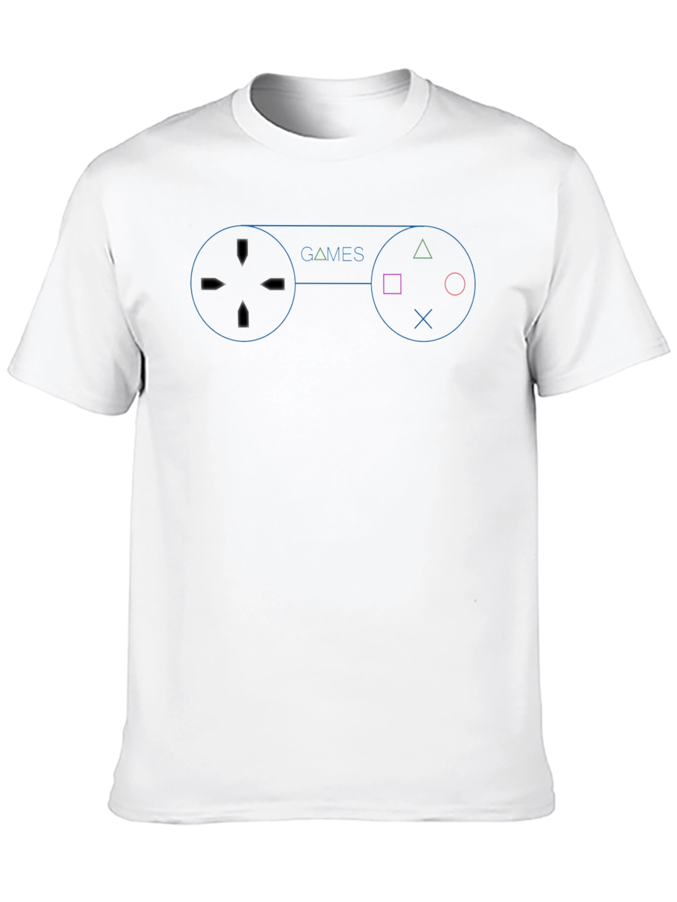 Gamer T-Shirt - Controller Graphic - Black