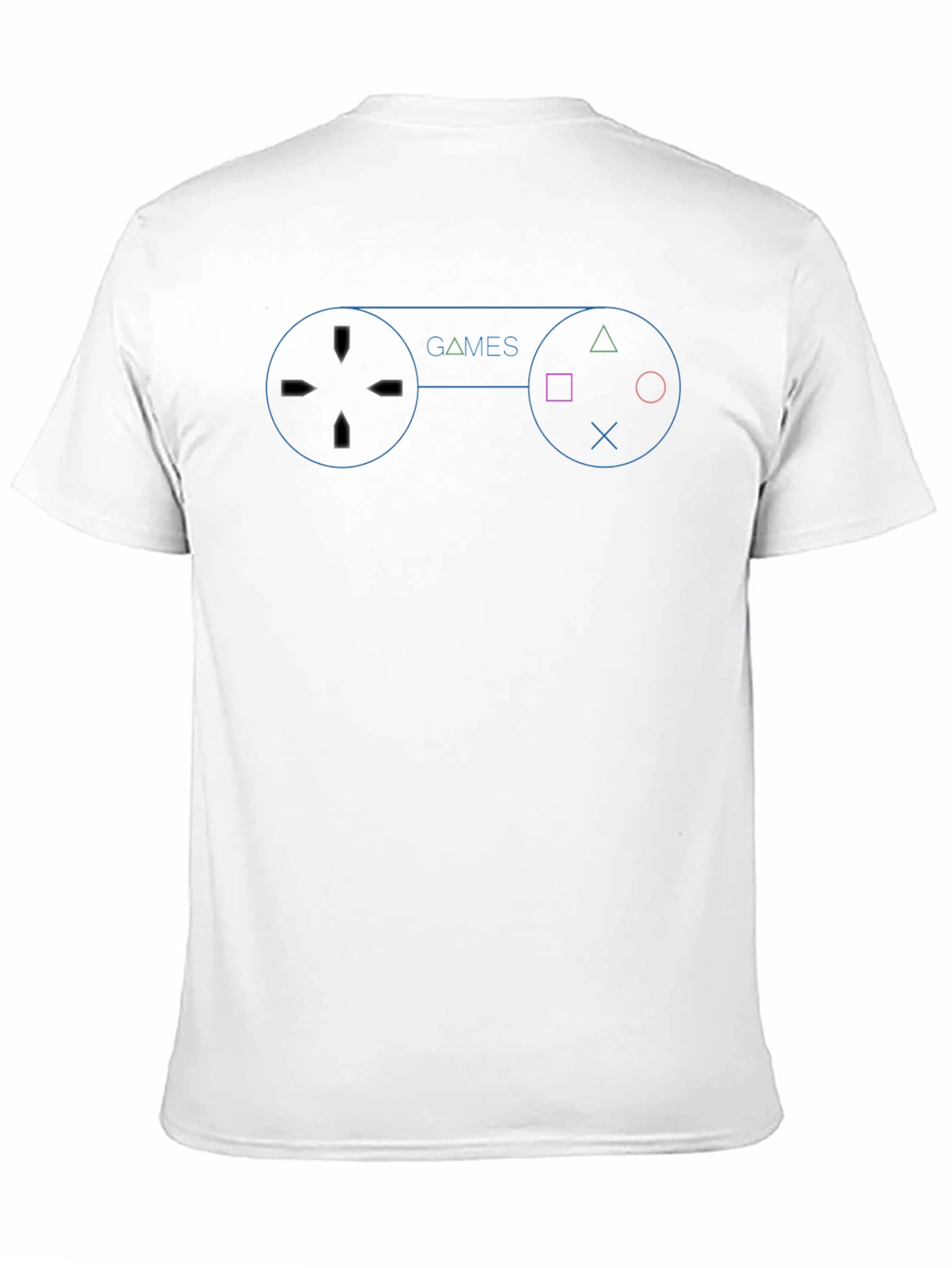 Gamer T-Shirt - Controller Graphic - Black
