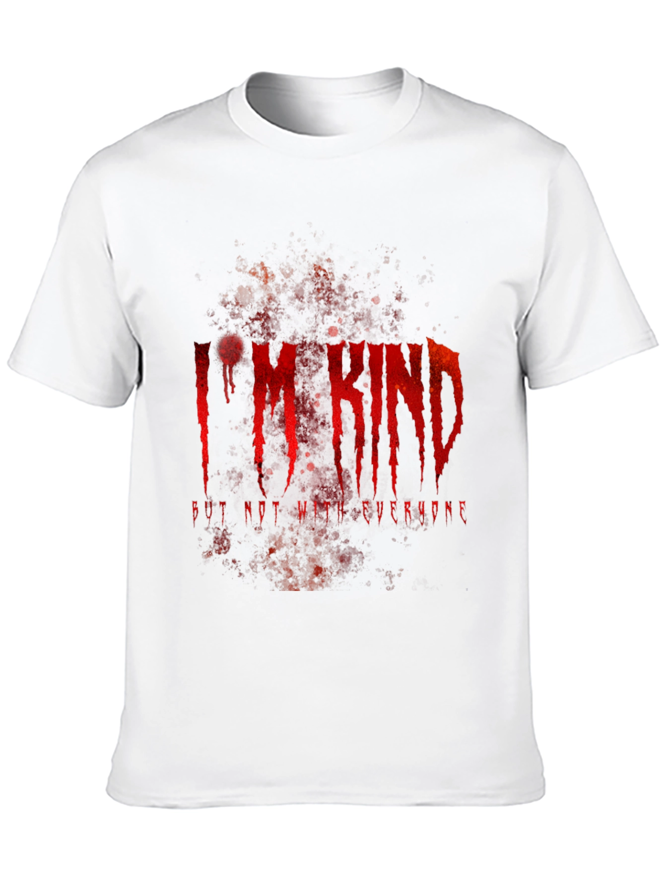 Im Kind Tee - Edgy Graphic Print
