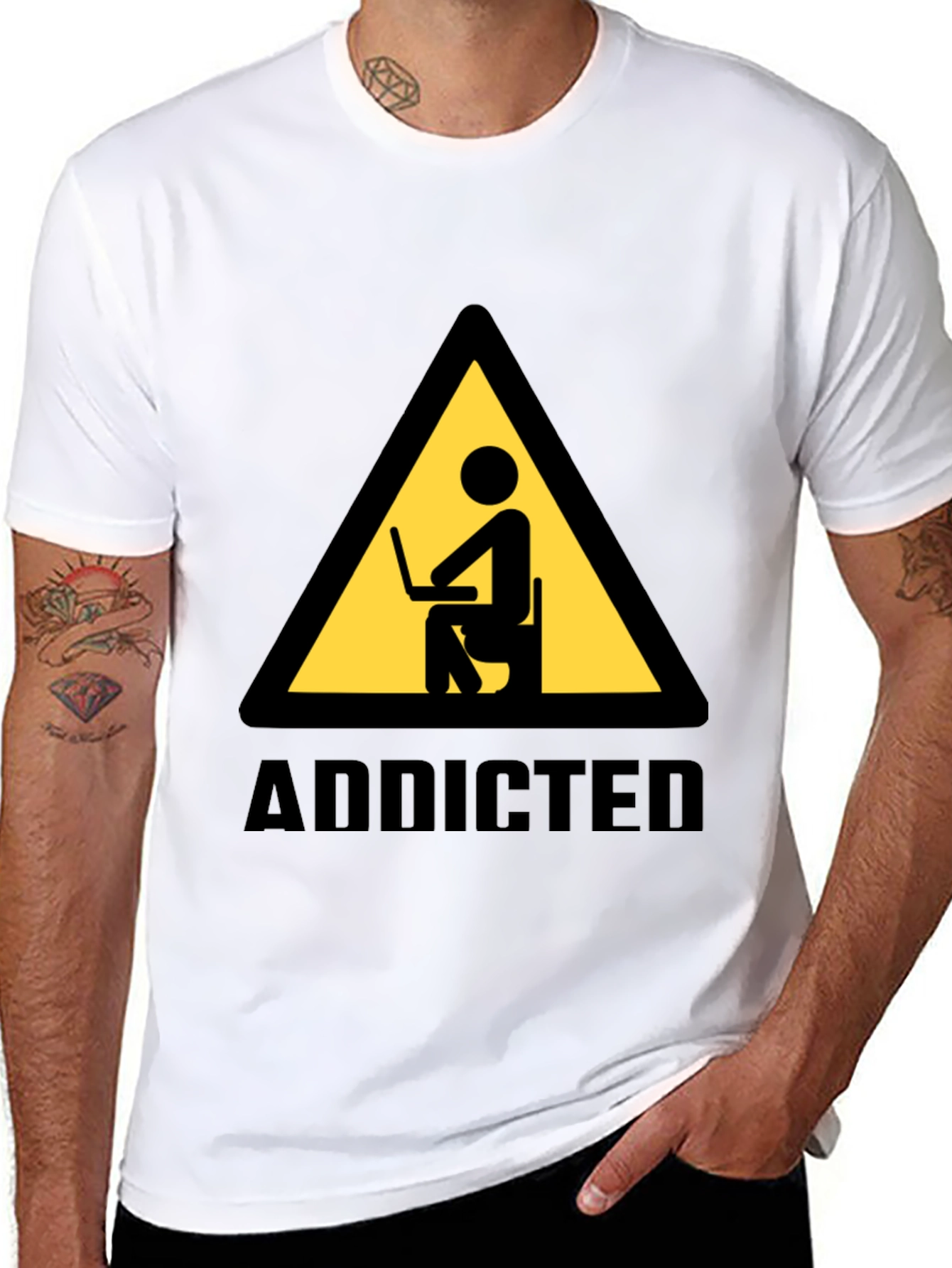Addicted Graphic T-Shirt