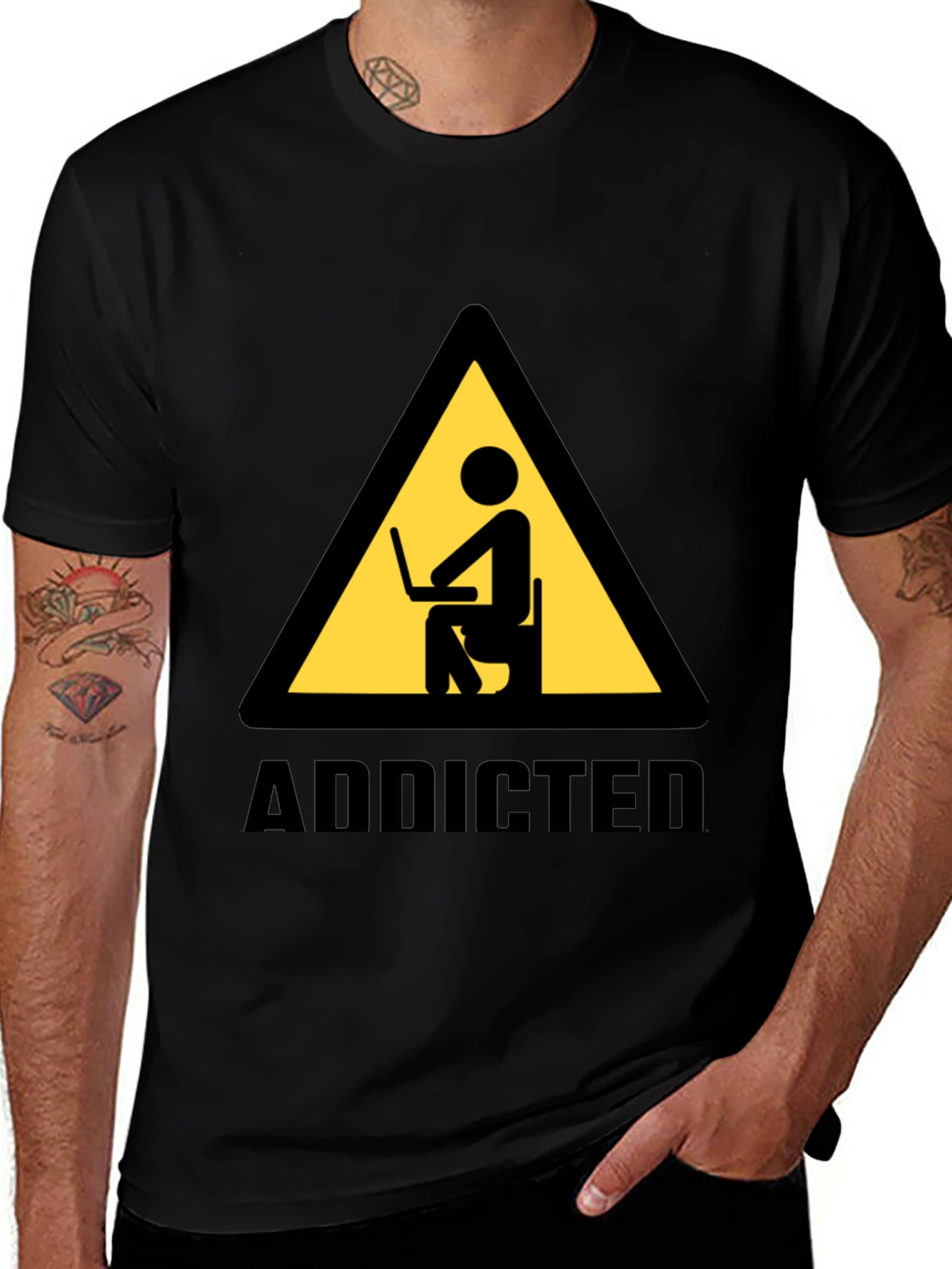 Addicted Graphic T-Shirt