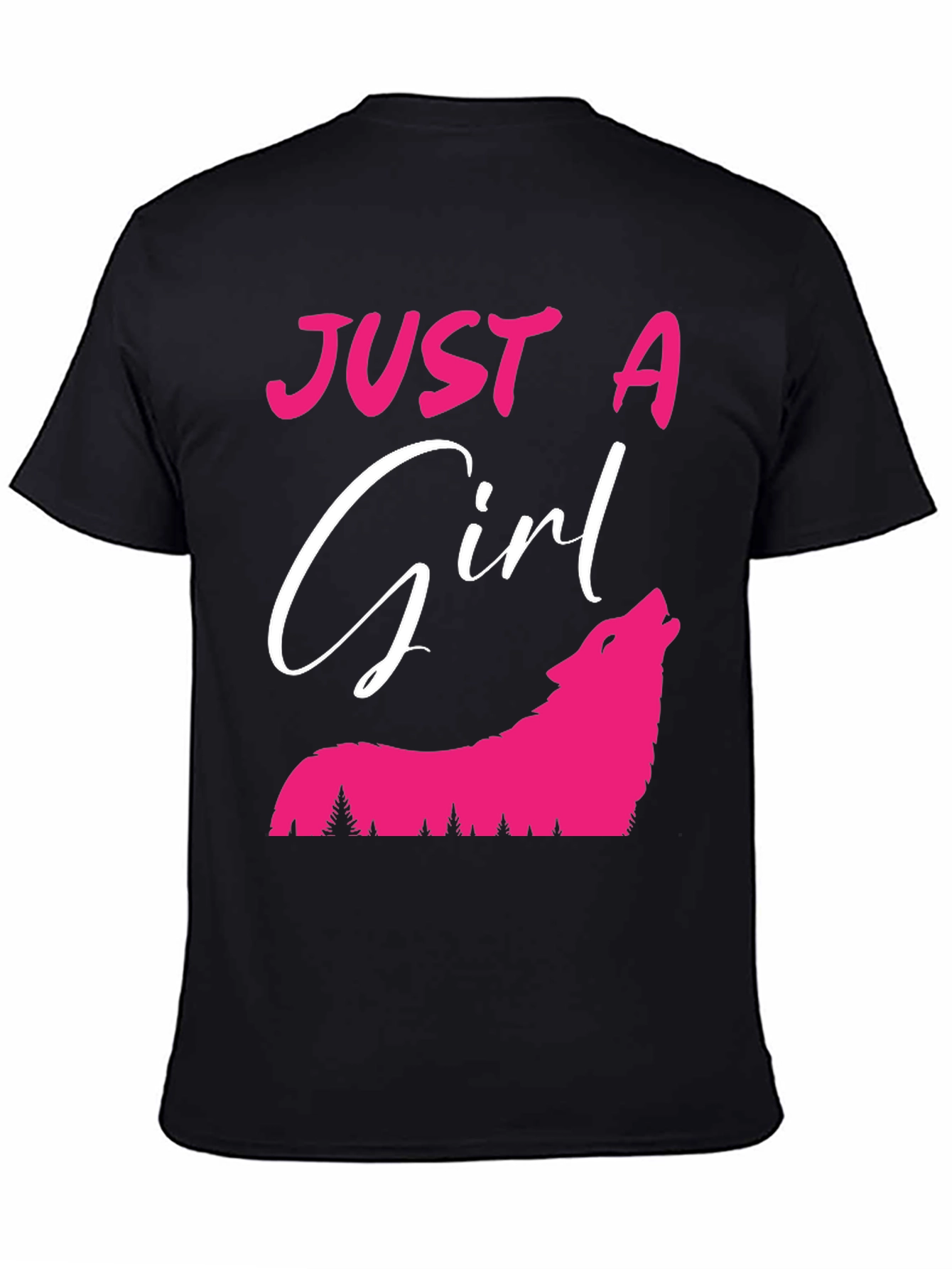 Just A Girl Who Loves Wolves T-Shirt