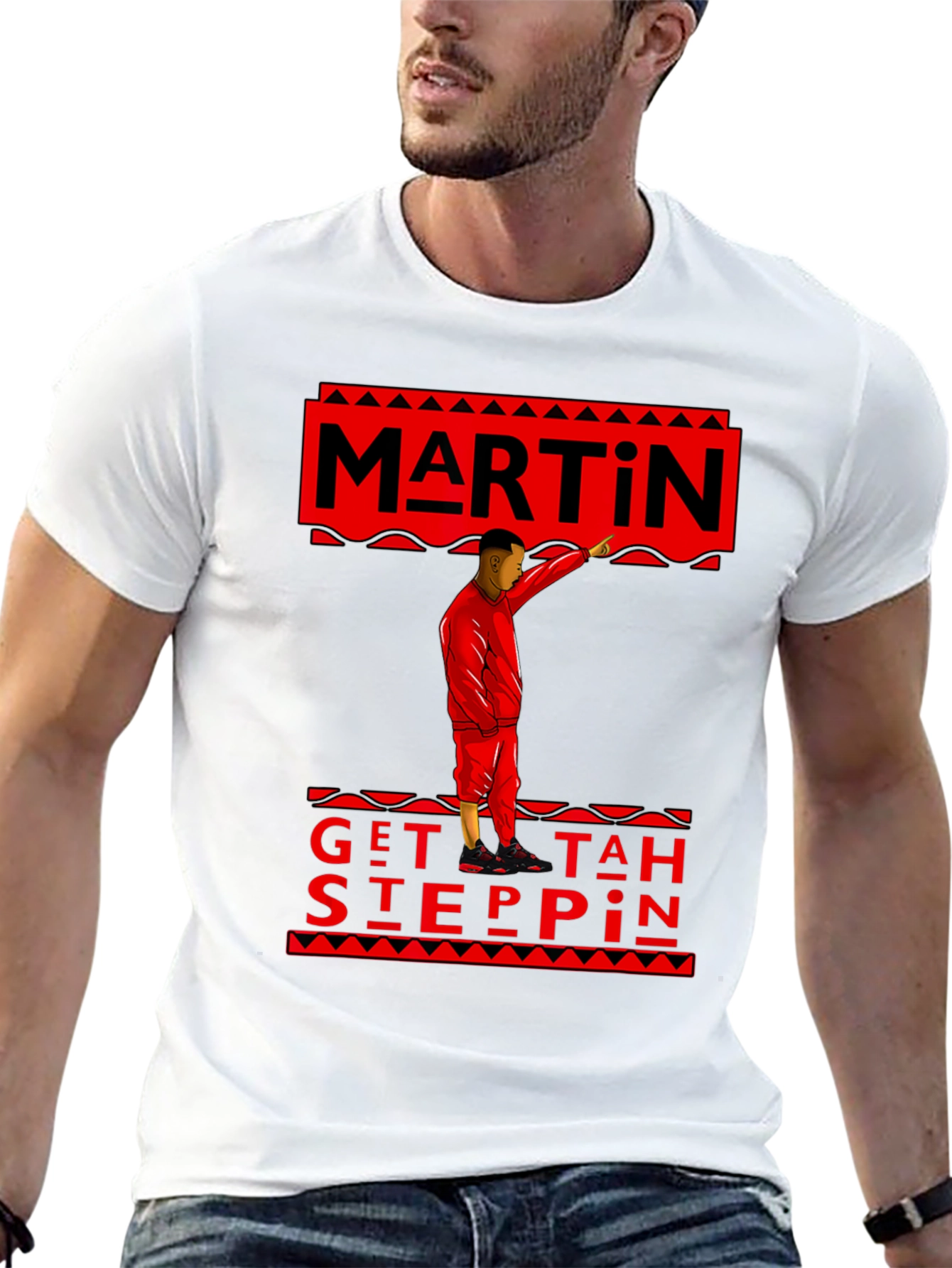 Martin Get to Steppin Graphic T-Shirt
