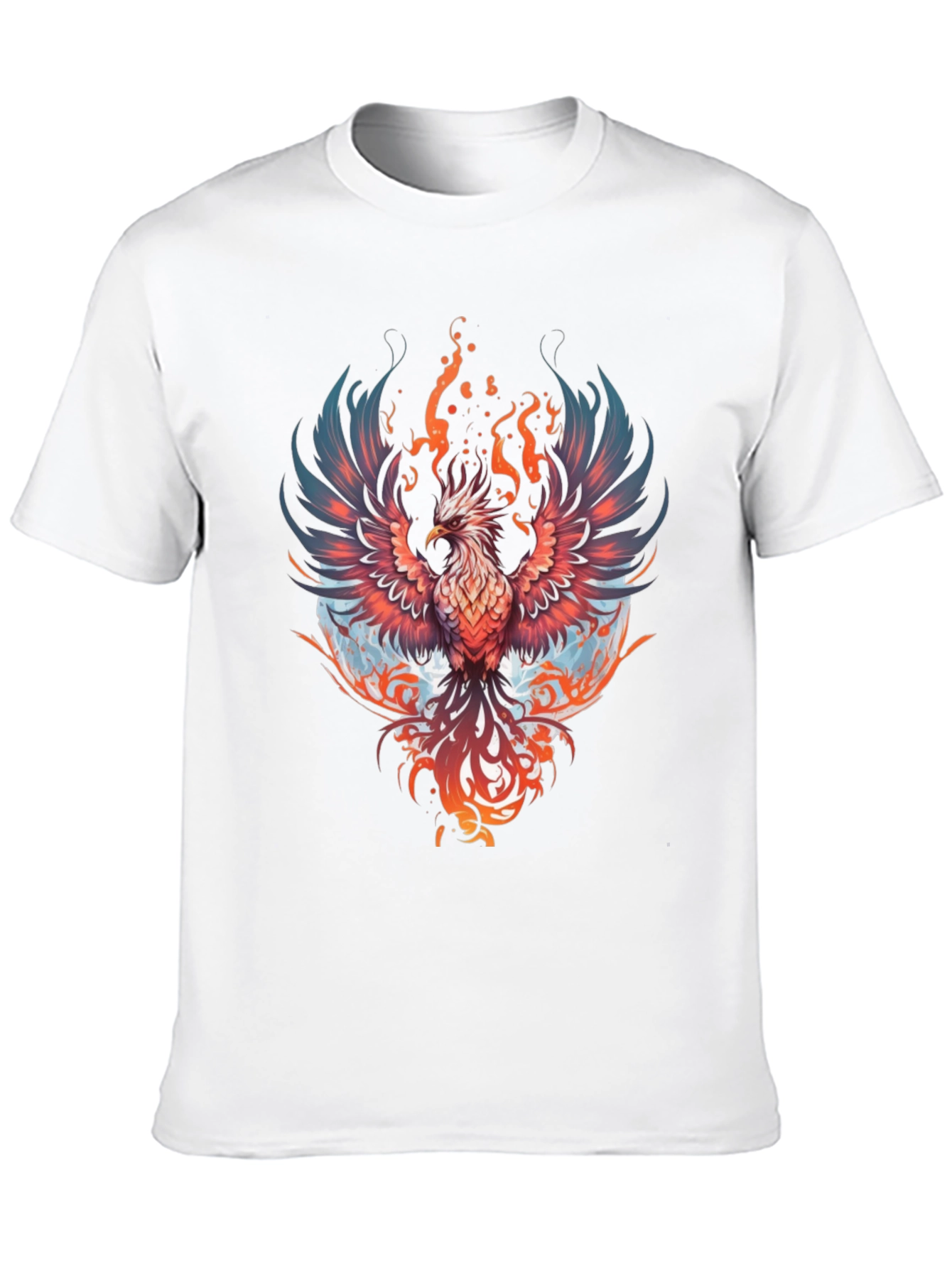Phoenix Graphic T-Shirt - Rising Firebird Design
