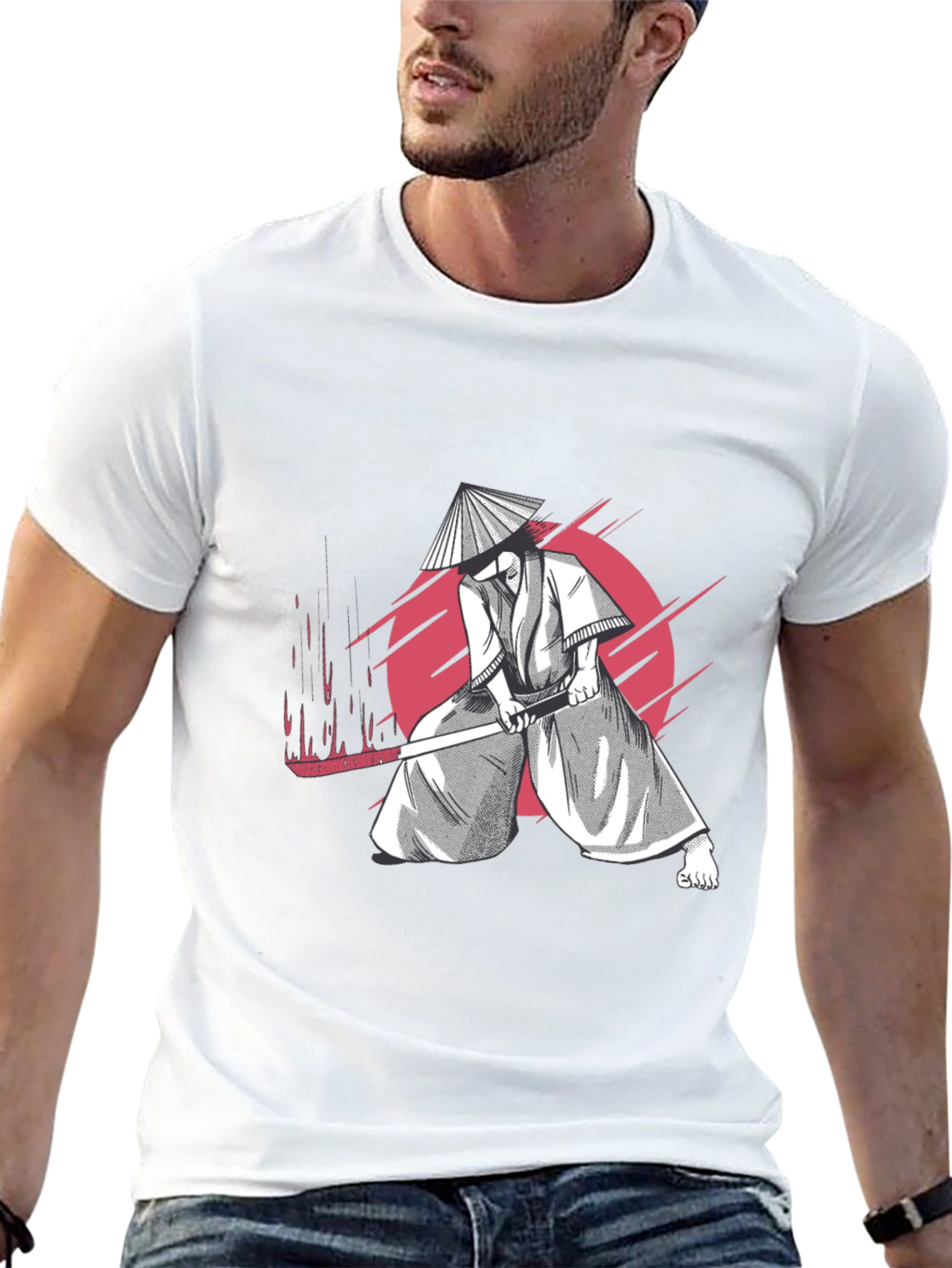 Samurai Graphic T-Shirt - Cool Martial Arts Design