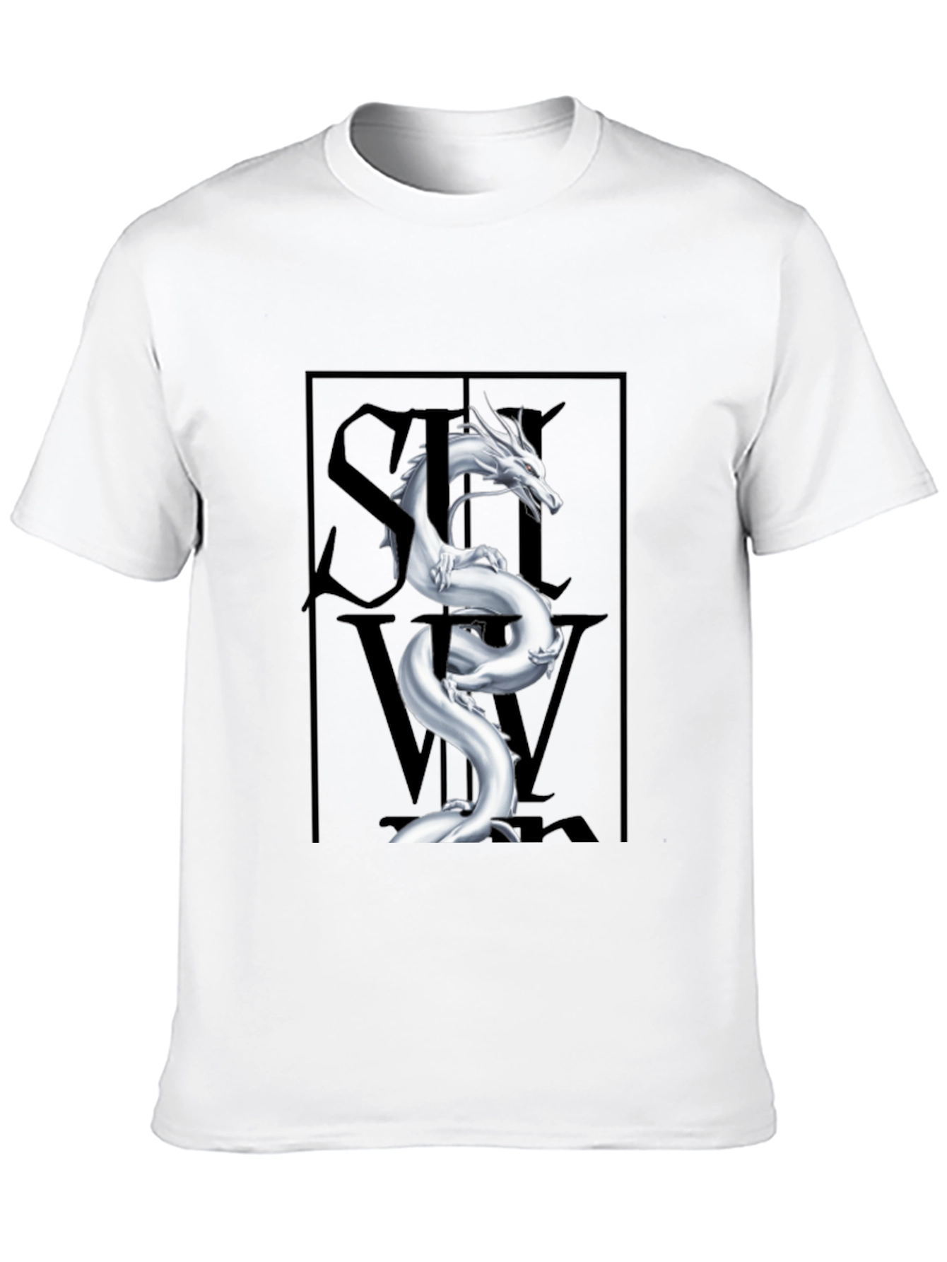 Mystic Dragon Graphic Tee - Stylish Black T-Shirt