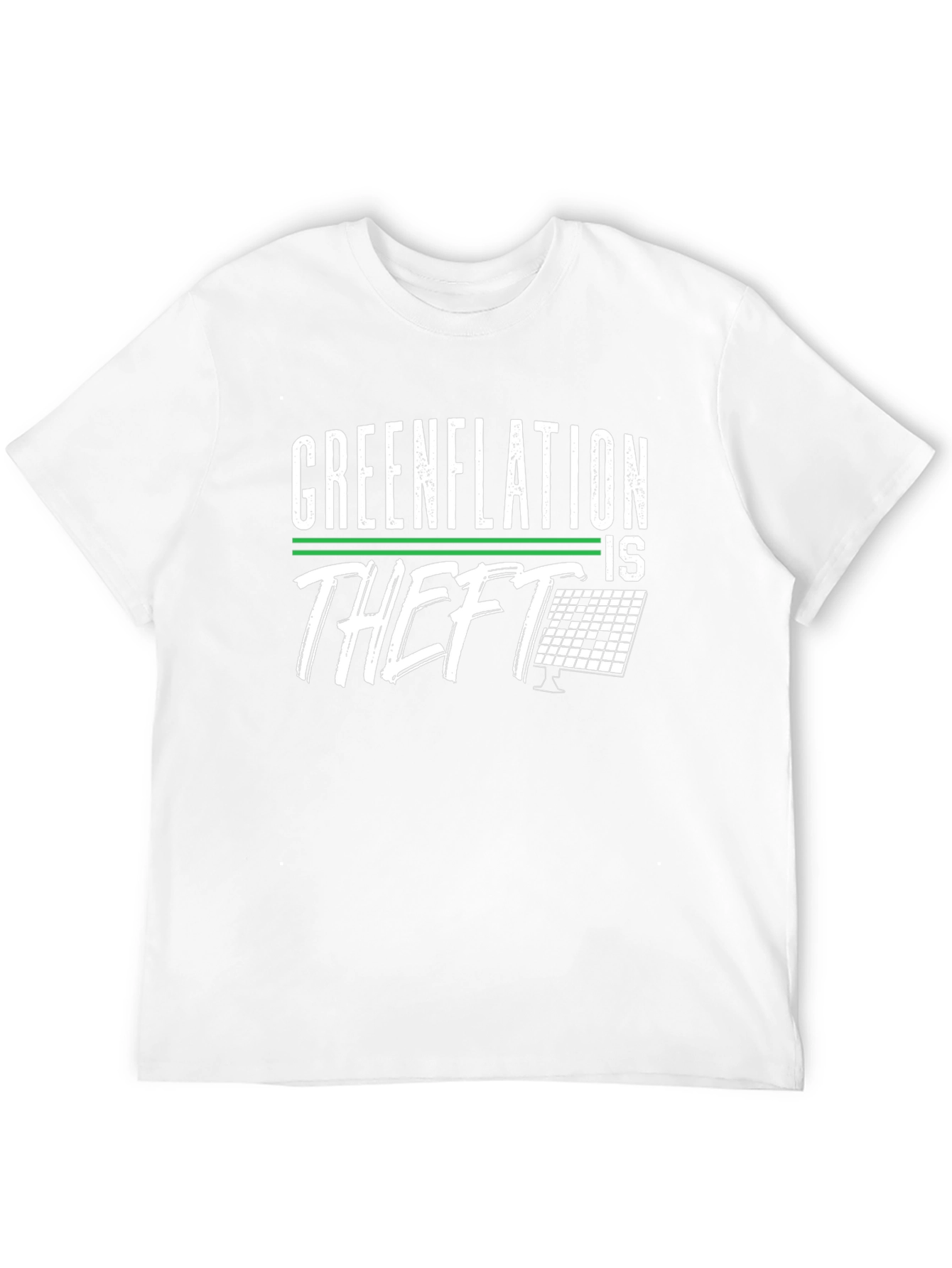 Greenflation is Theft Graphic T-Shirt
