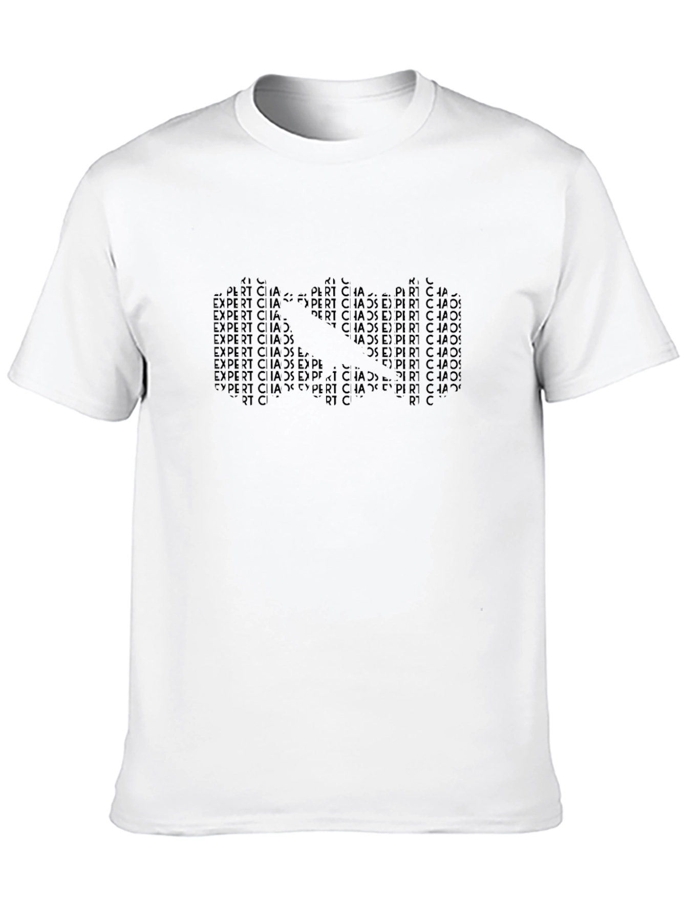 Expert Chaos Black Graphic T-Shirt