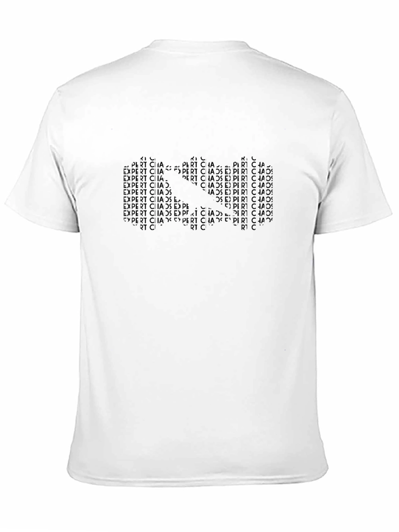 Expert Chaos Black Graphic T-Shirt