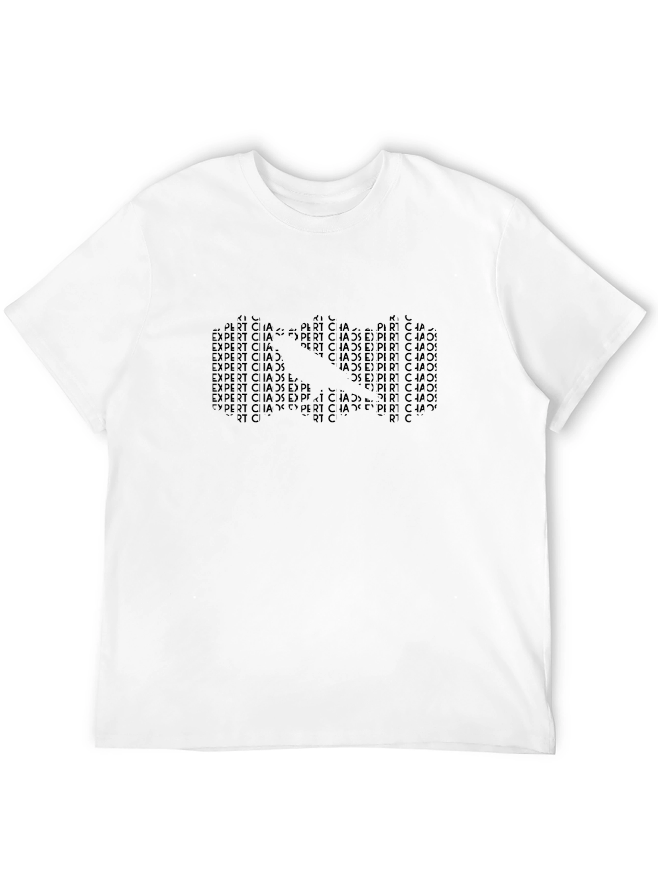 Expert Chaos Black Graphic T-Shirt