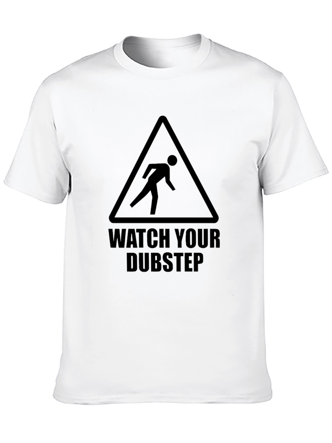 Watch Your Dubstep Graphic T-Shirt - Black