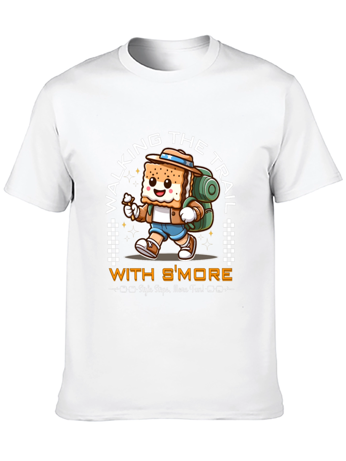 Smore Hiking Graphic Tee - Walking the Trail