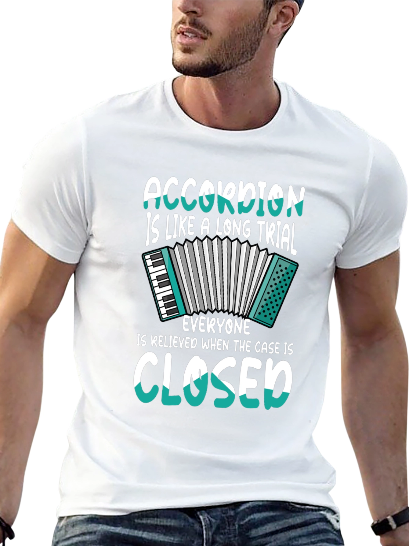 Accordion Long Trial T-Shirt