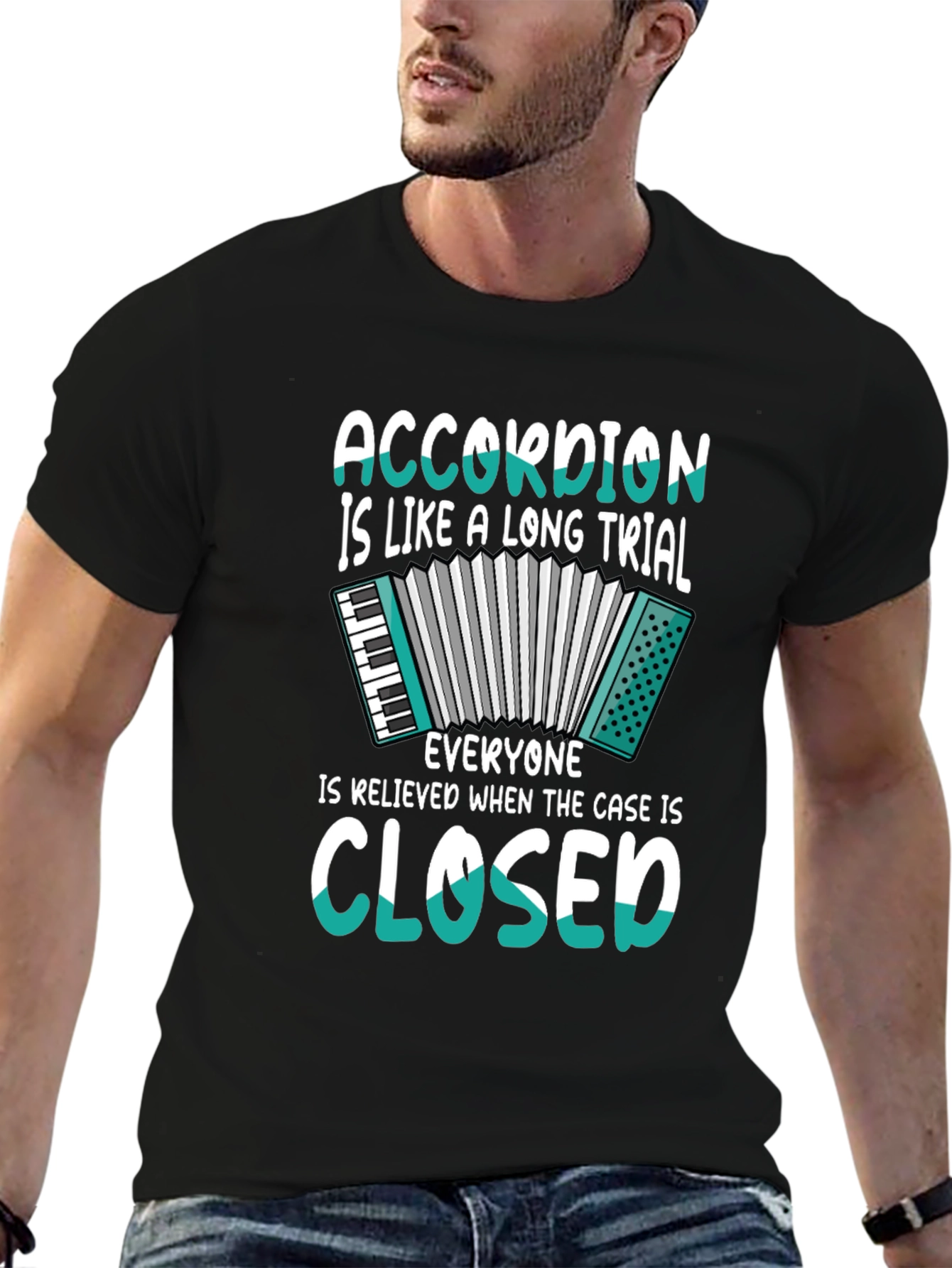 Accordion Long Trial T-Shirt