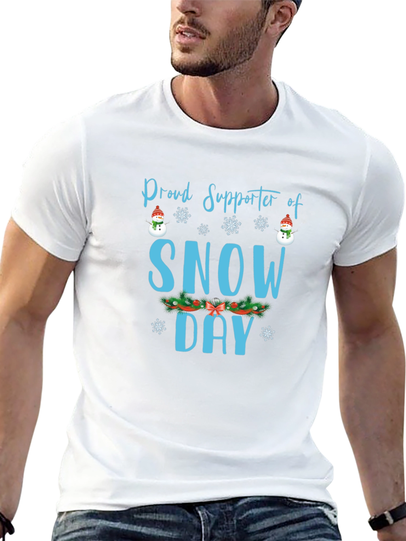 Proud Supporter of Snow Day T-Shirt
