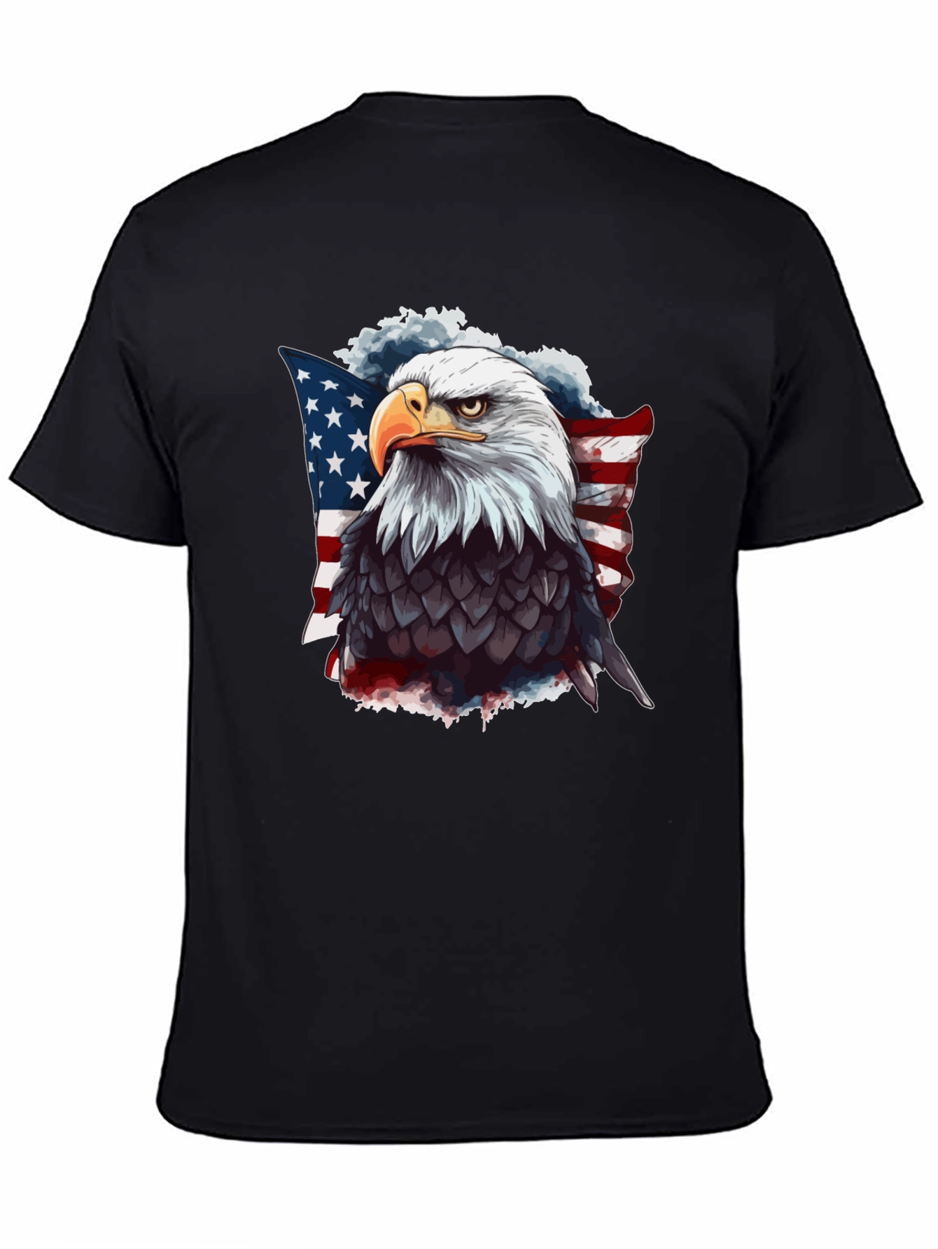 American Eagle Patriotic Graphic Tee