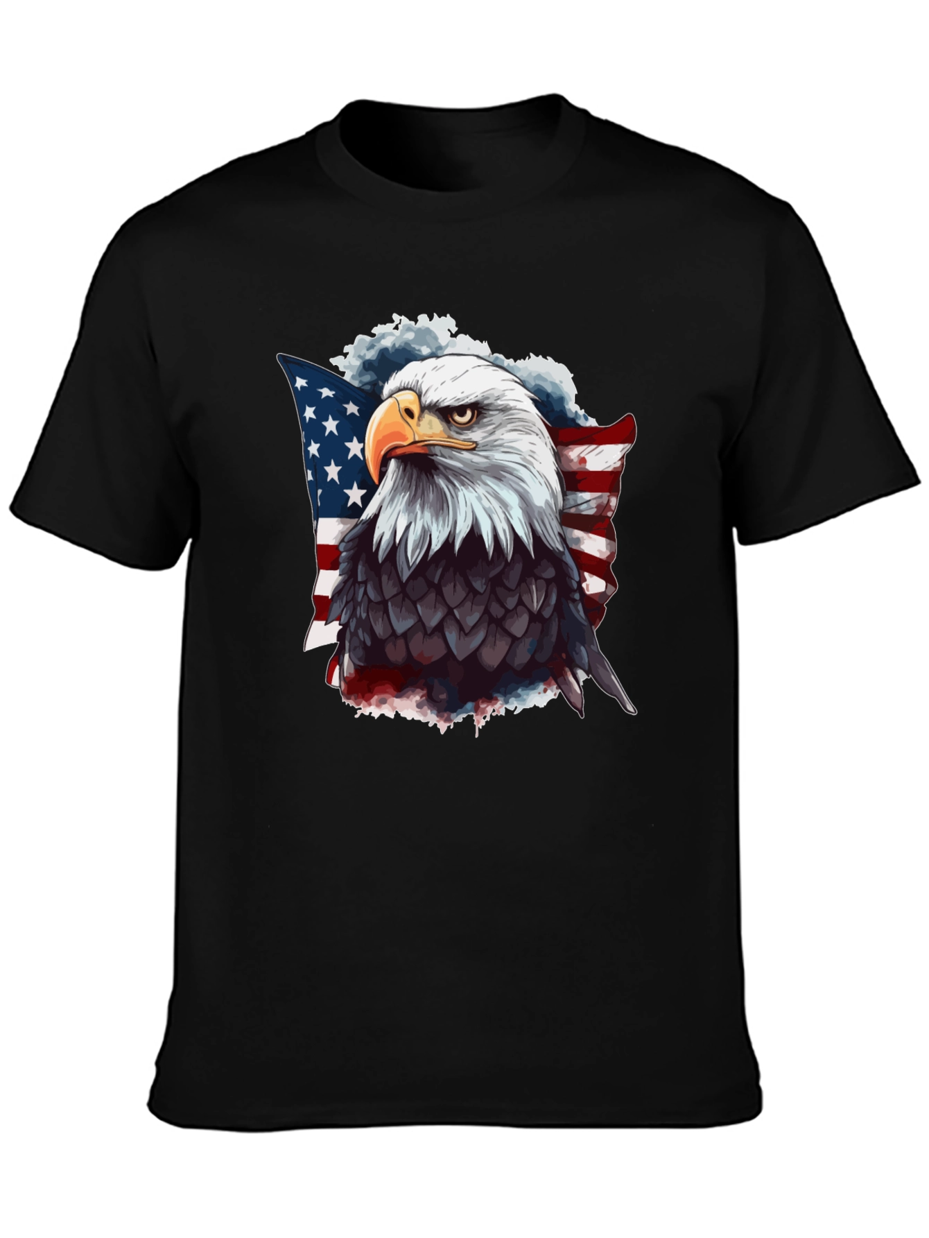 American Eagle Patriotic Graphic Tee