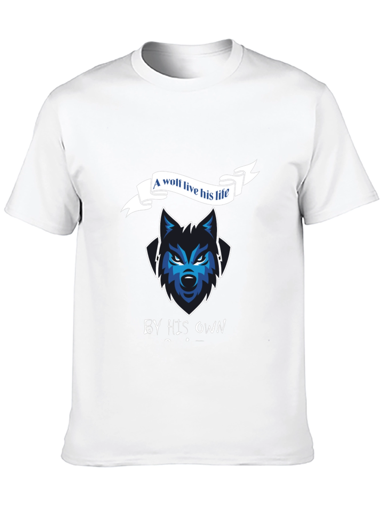 Wolf Life Black T-Shirt - Mens Graphic Tee