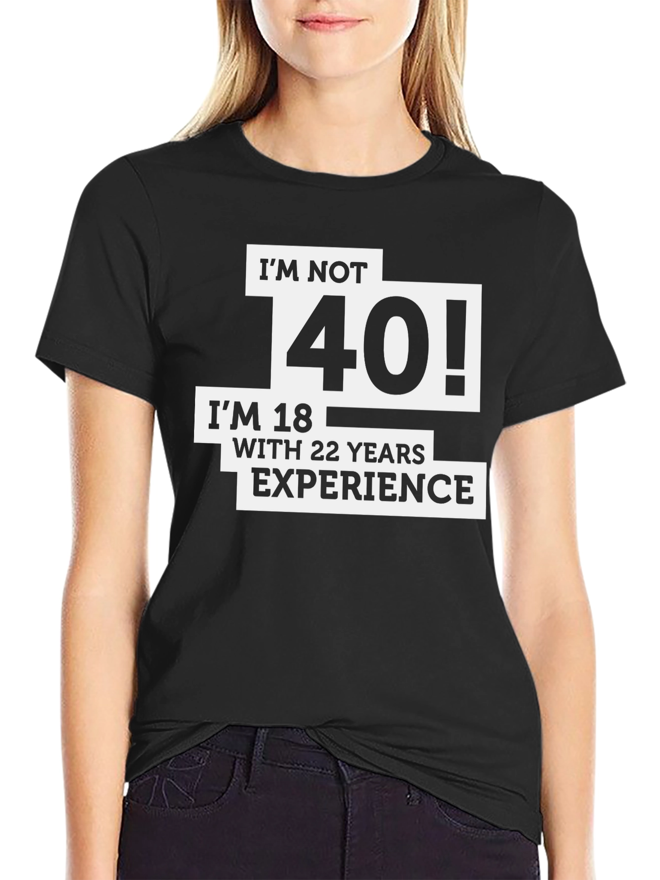 Funny 40th Birthday T-Shirt - Im Not 40!