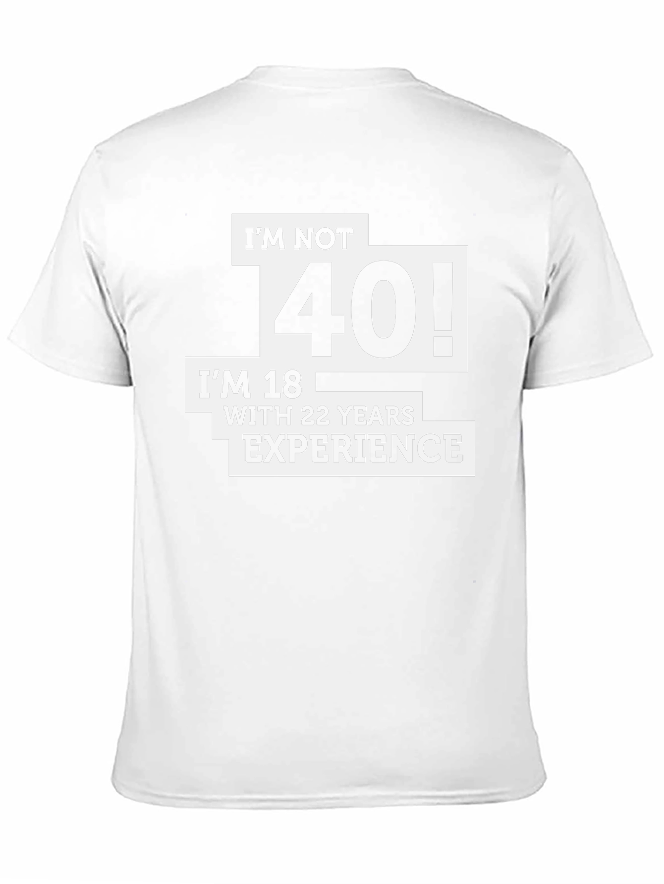 Funny 40th Birthday T-Shirt - Im Not 40!