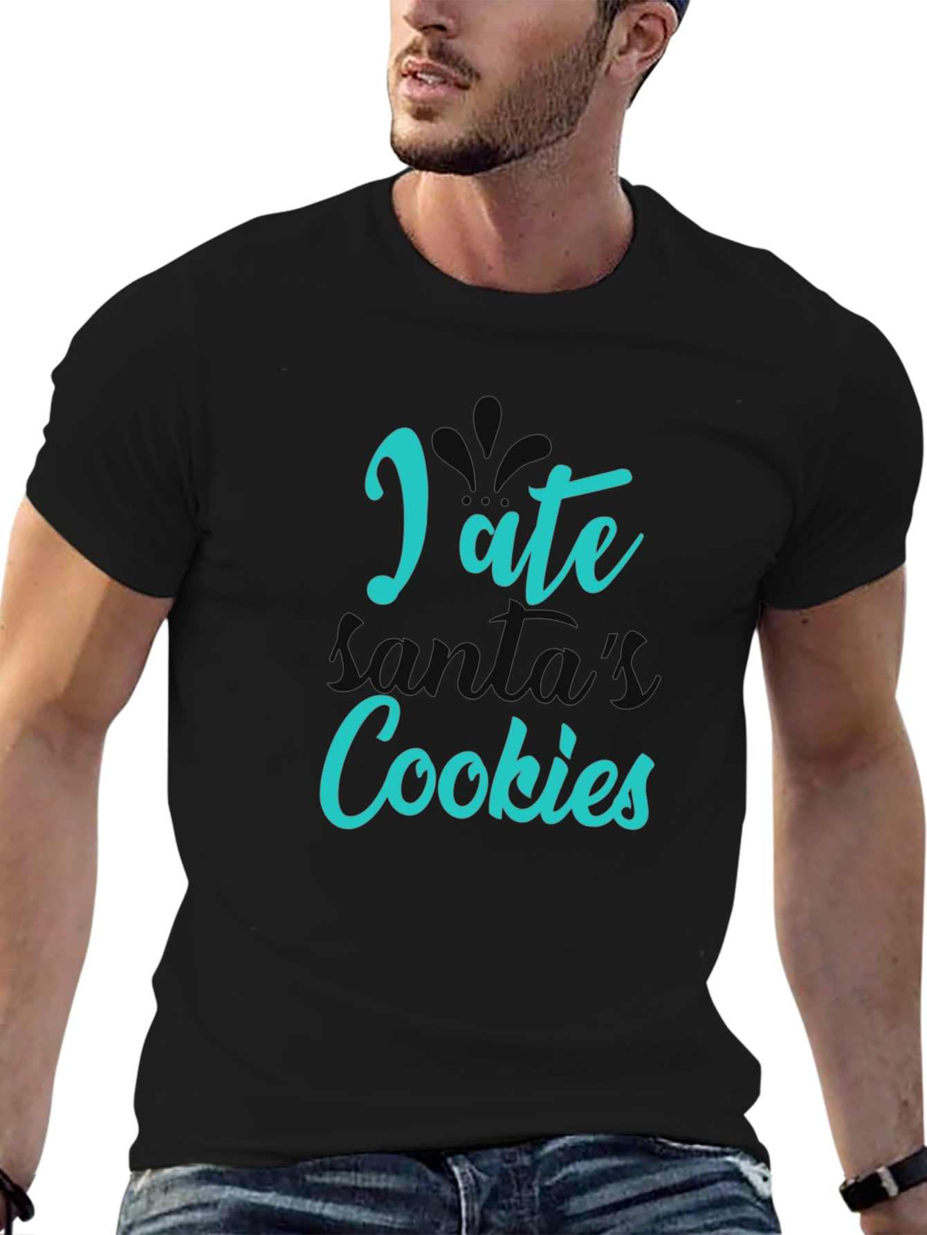 I Ate Santas Cookies T-Shirt - Holiday Fun