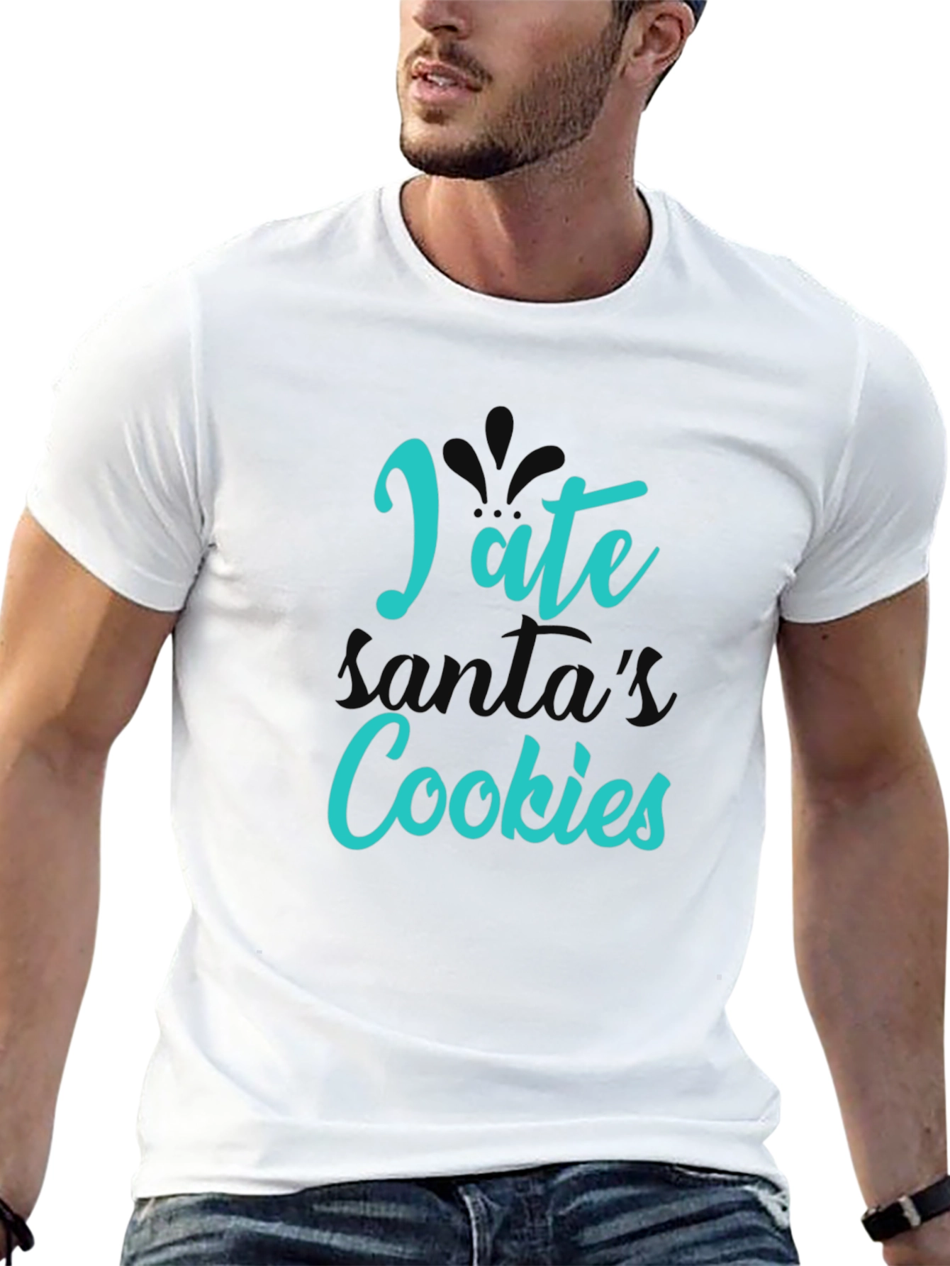 I Ate Santas Cookies T-Shirt - Holiday Fun