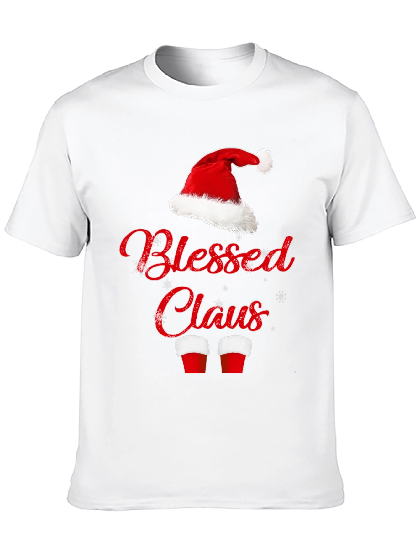 Blessed Claus T-Shirt - Christmas Holiday Tee