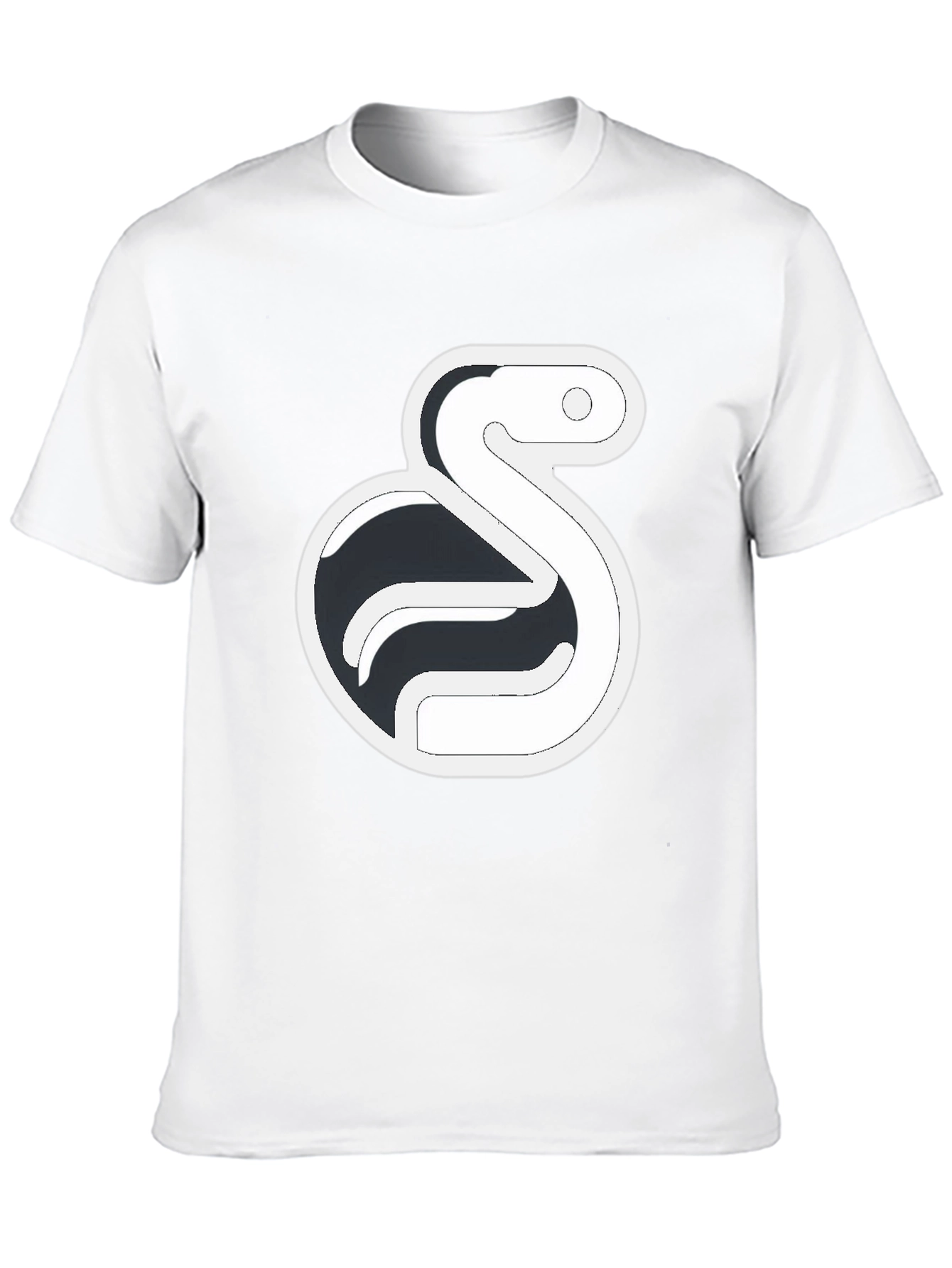 Python Logo T-Shirt - Black