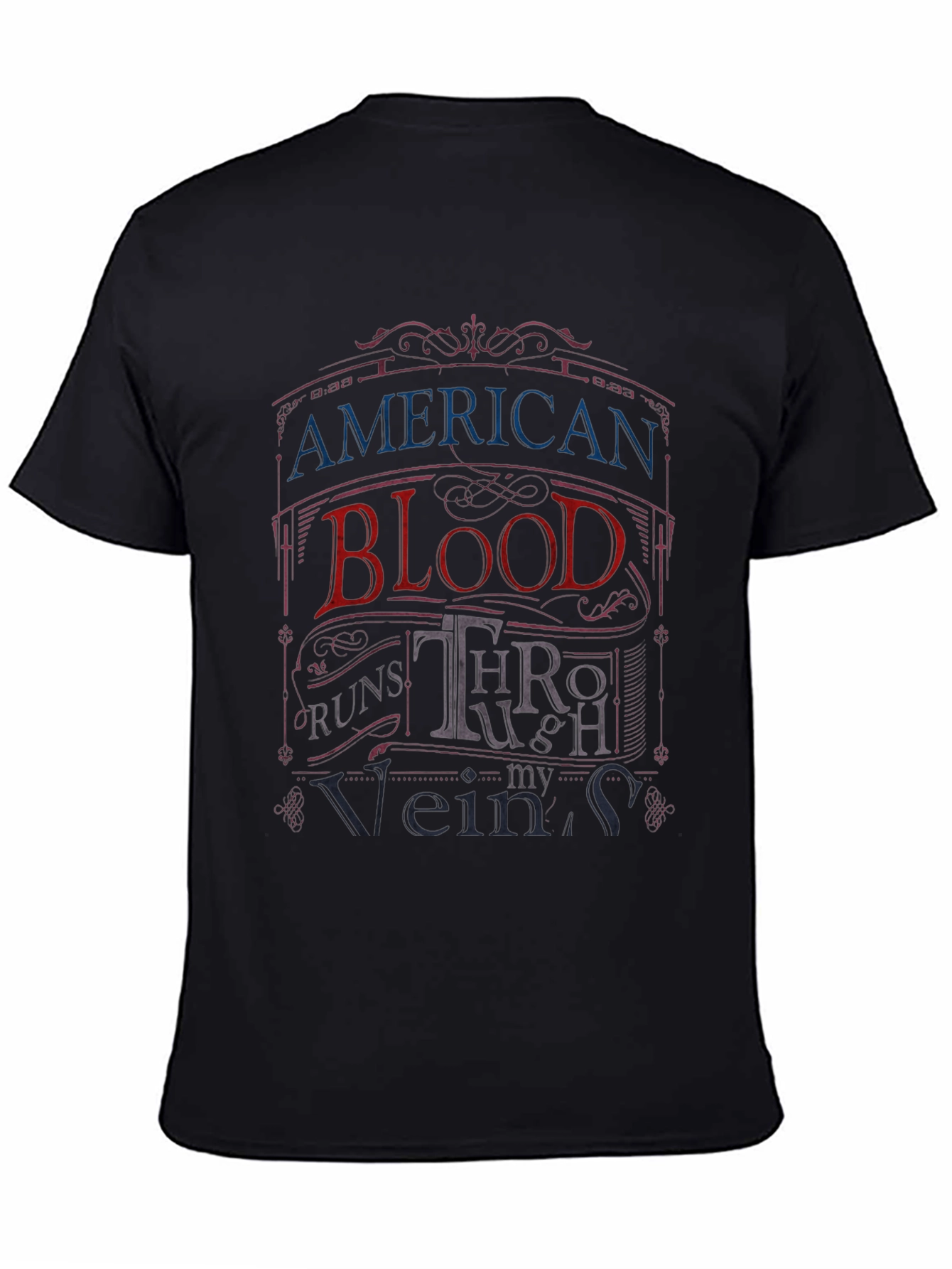 American Blood Runs Through My Veins Graphic Tee