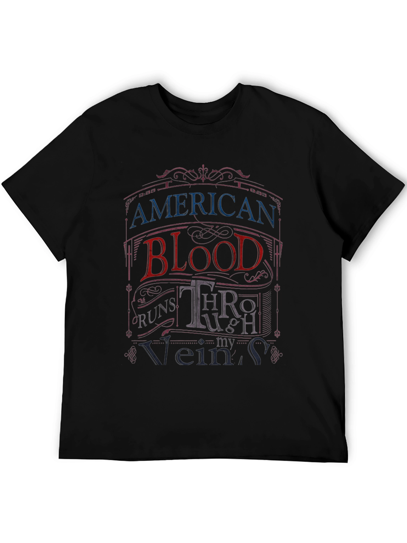 American Blood Runs Through My Veins Graphic Tee