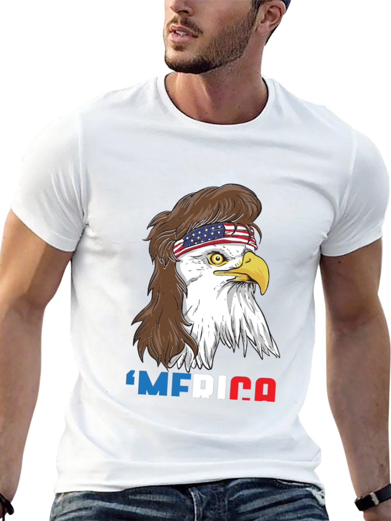 American Eagle Mullet T-Shirt