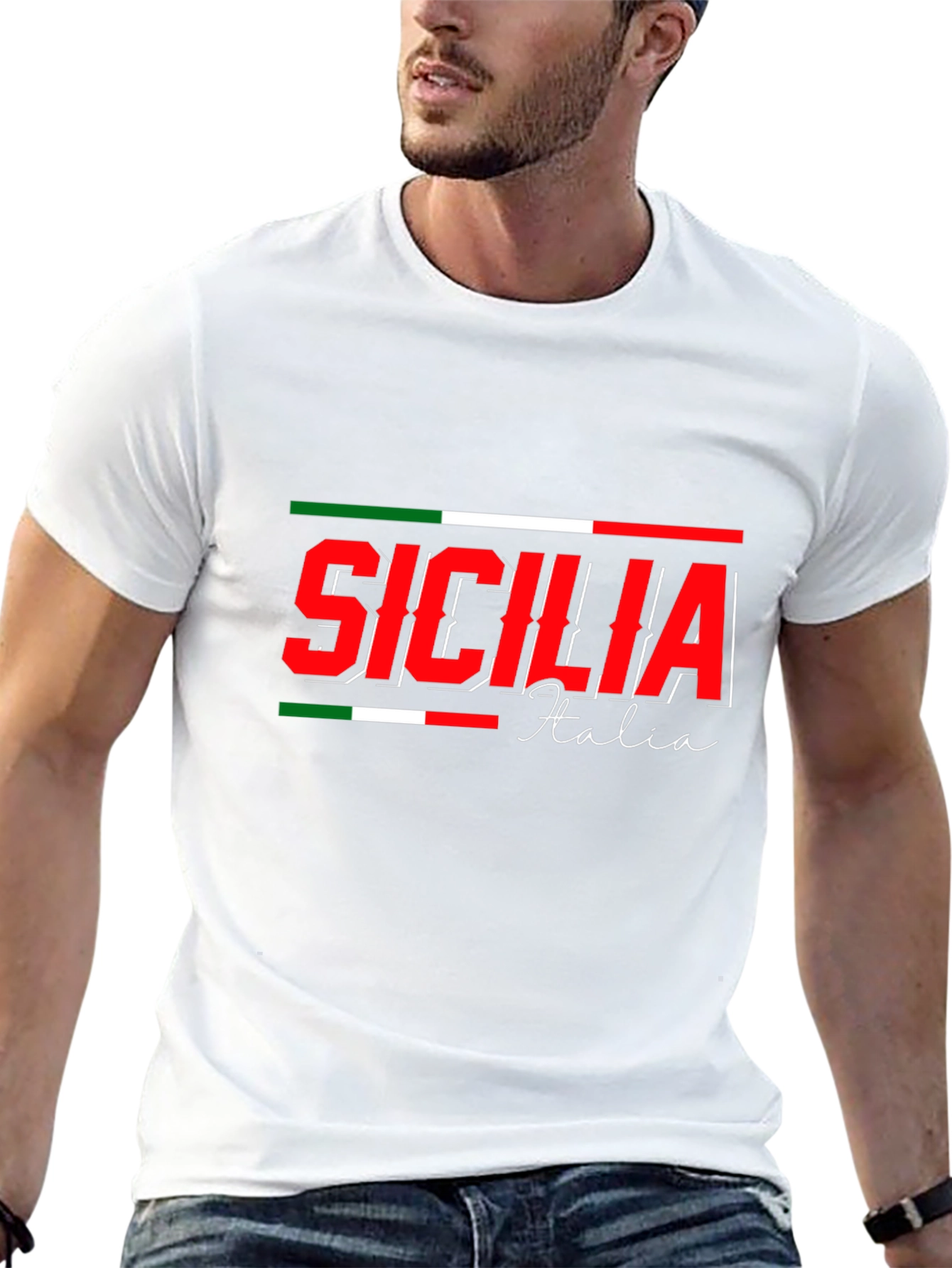 Sicilia Italia Tee - Italian Pride T-Shirt