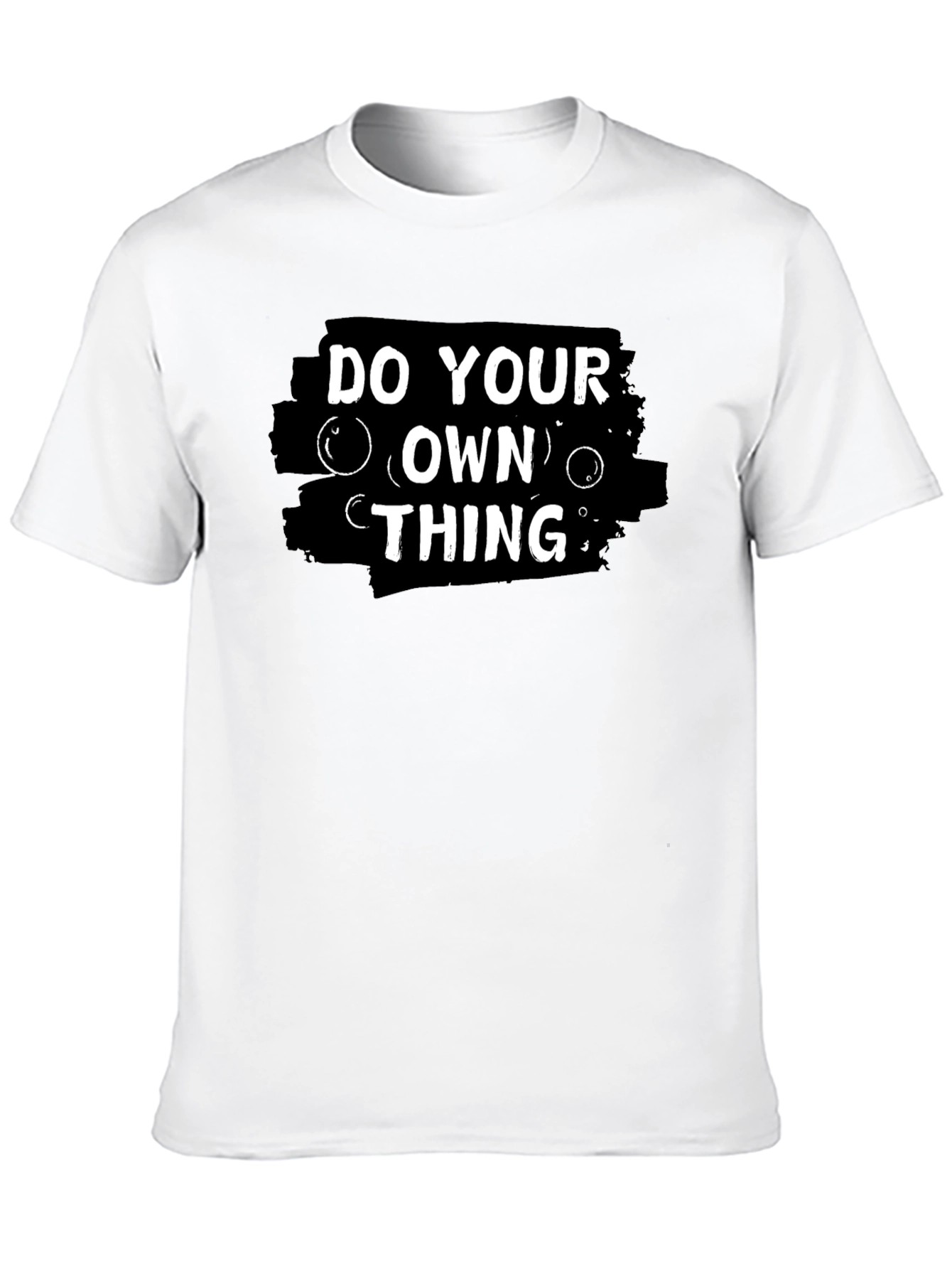 Do Your Own Thing Graphic T-Shirt - Black