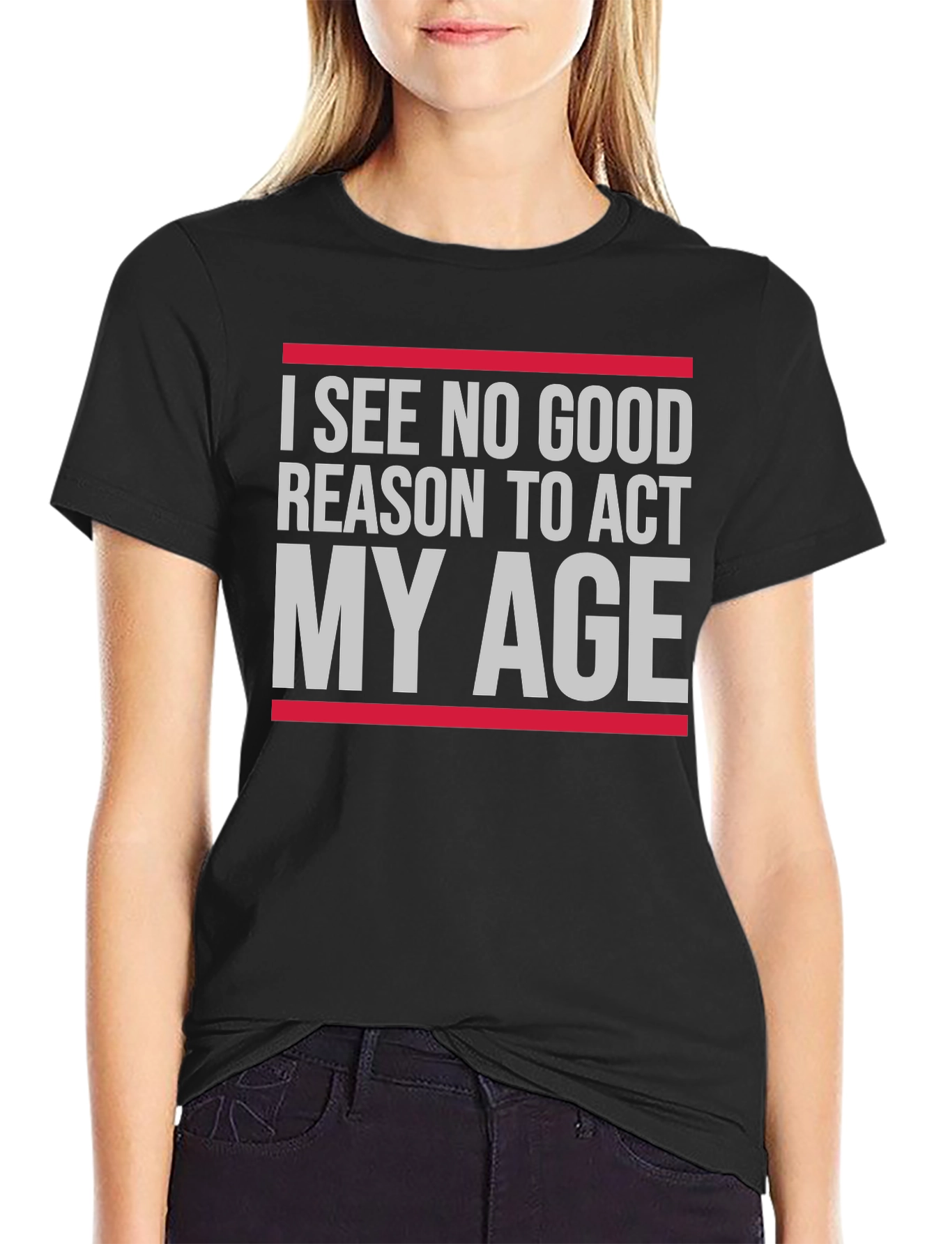 Funny Act My Age Graphic T-Shirt