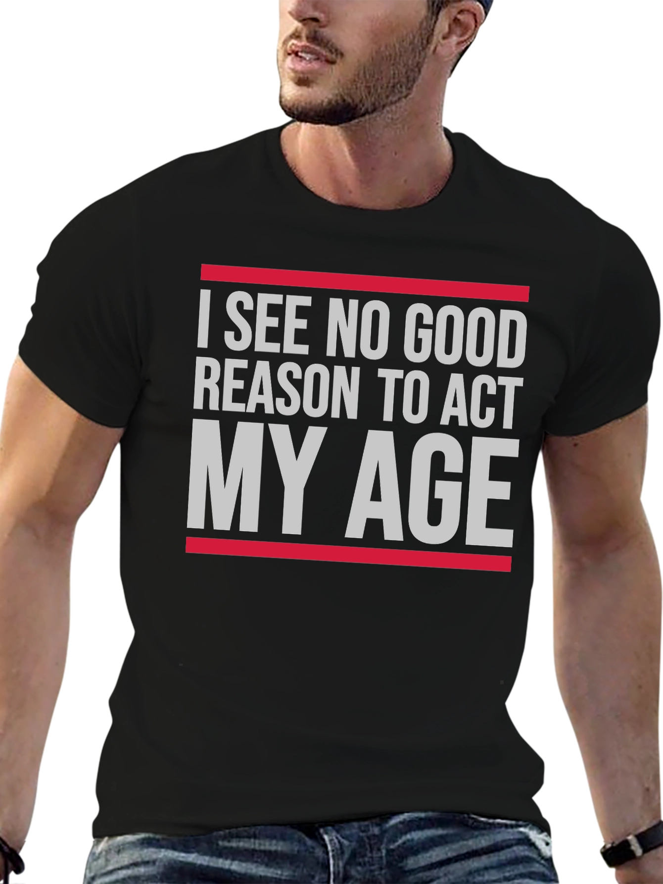 Funny Act My Age Graphic T-Shirt
