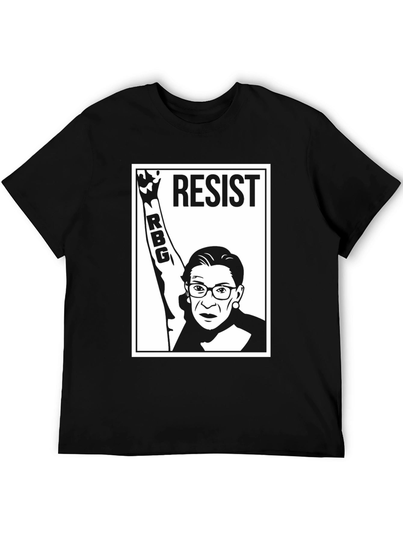 Resist RBG T-Shirt - Ruth Bader Ginsburg Activist Tee