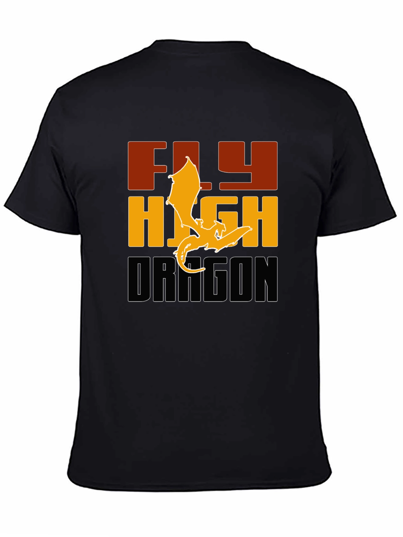 Fly High Dragon Graphic Tee - Bold & Stylish
