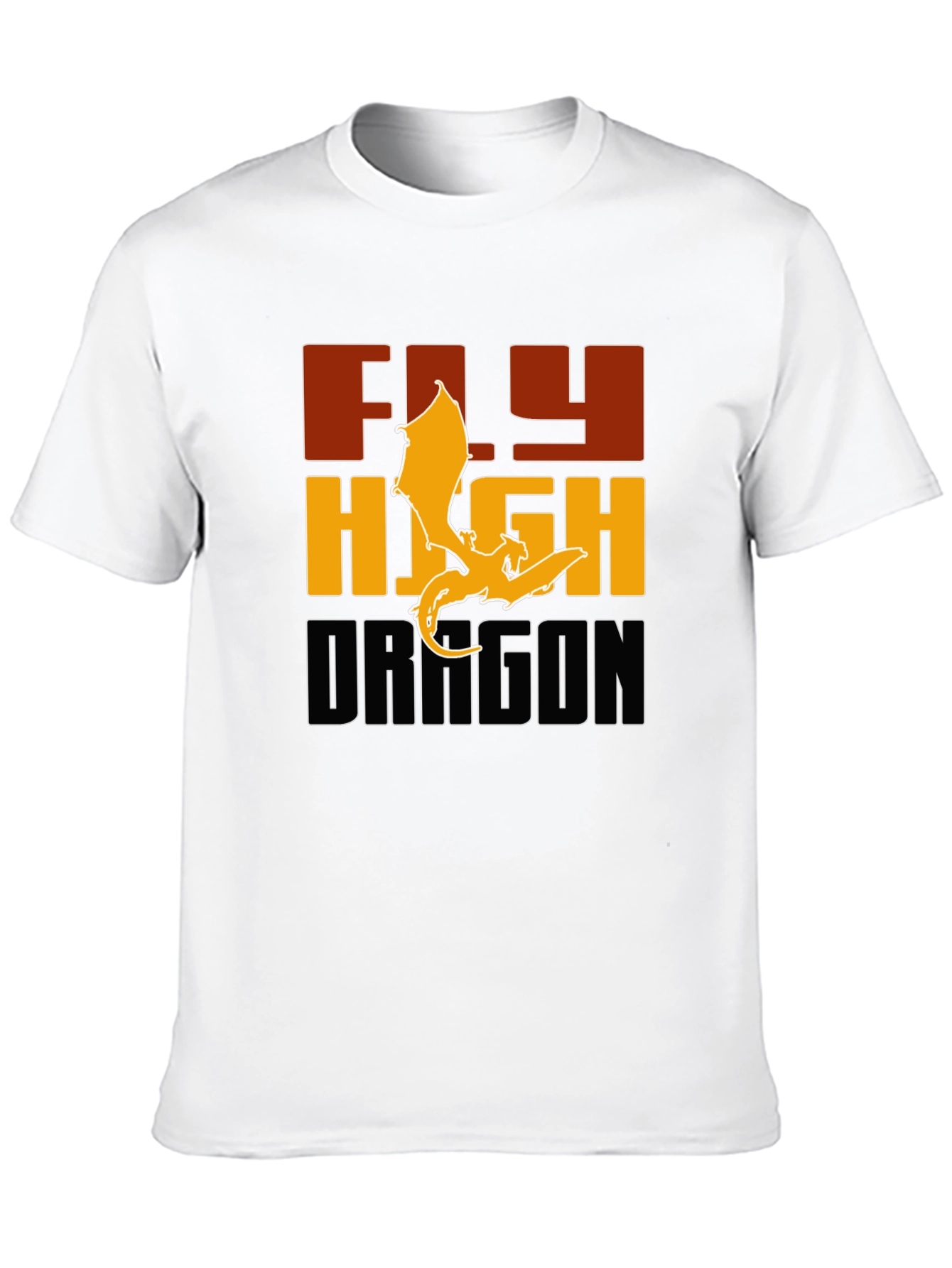 Fly High Dragon Graphic Tee - Bold & Stylish