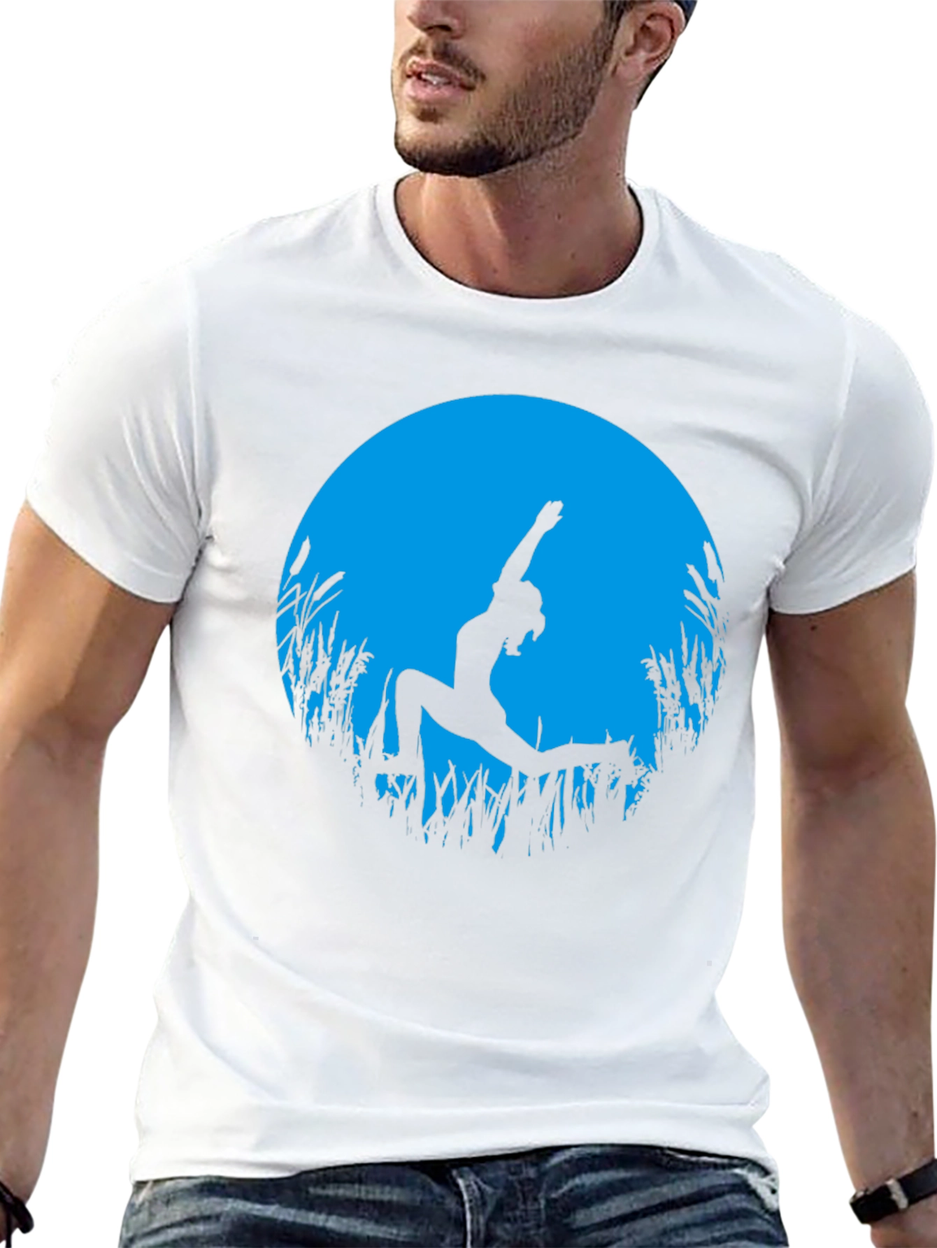 Yoga Silhouette T-Shirt - Zen Fitness Tee