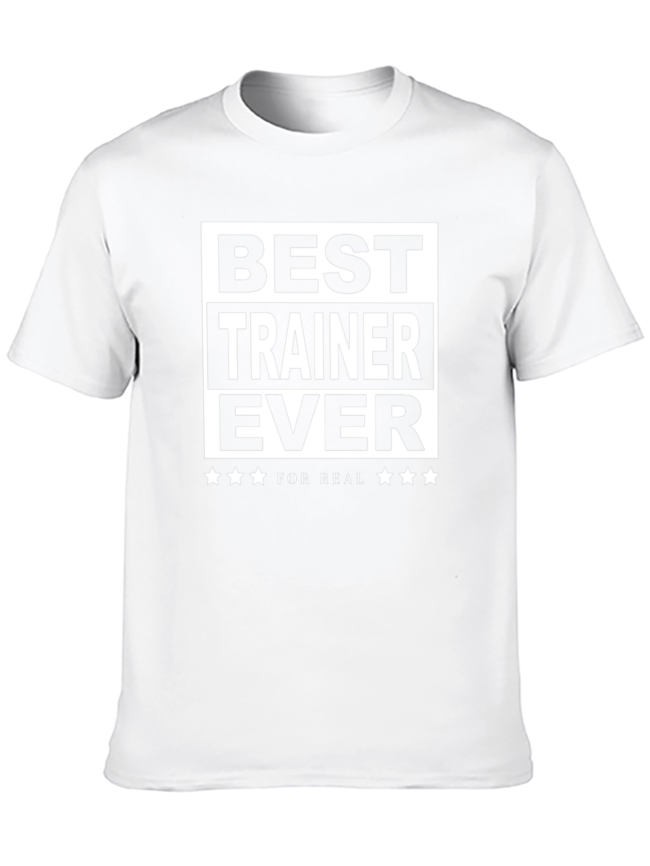 Best Trainer Ever T-Shirt - Black Cotton Tee