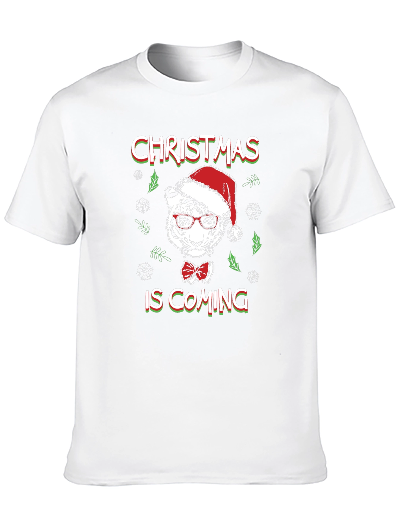 Christmas Tiger T-Shirt